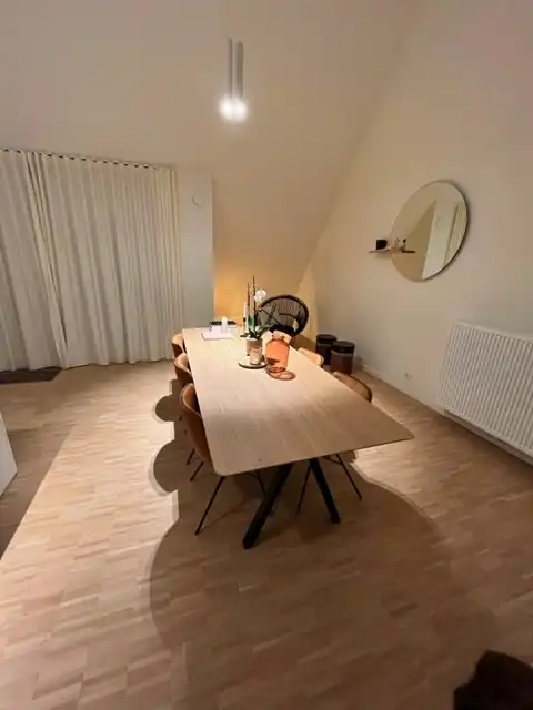 TE HUUR moderne penthouse met ruim terras  in Olsene foto 11