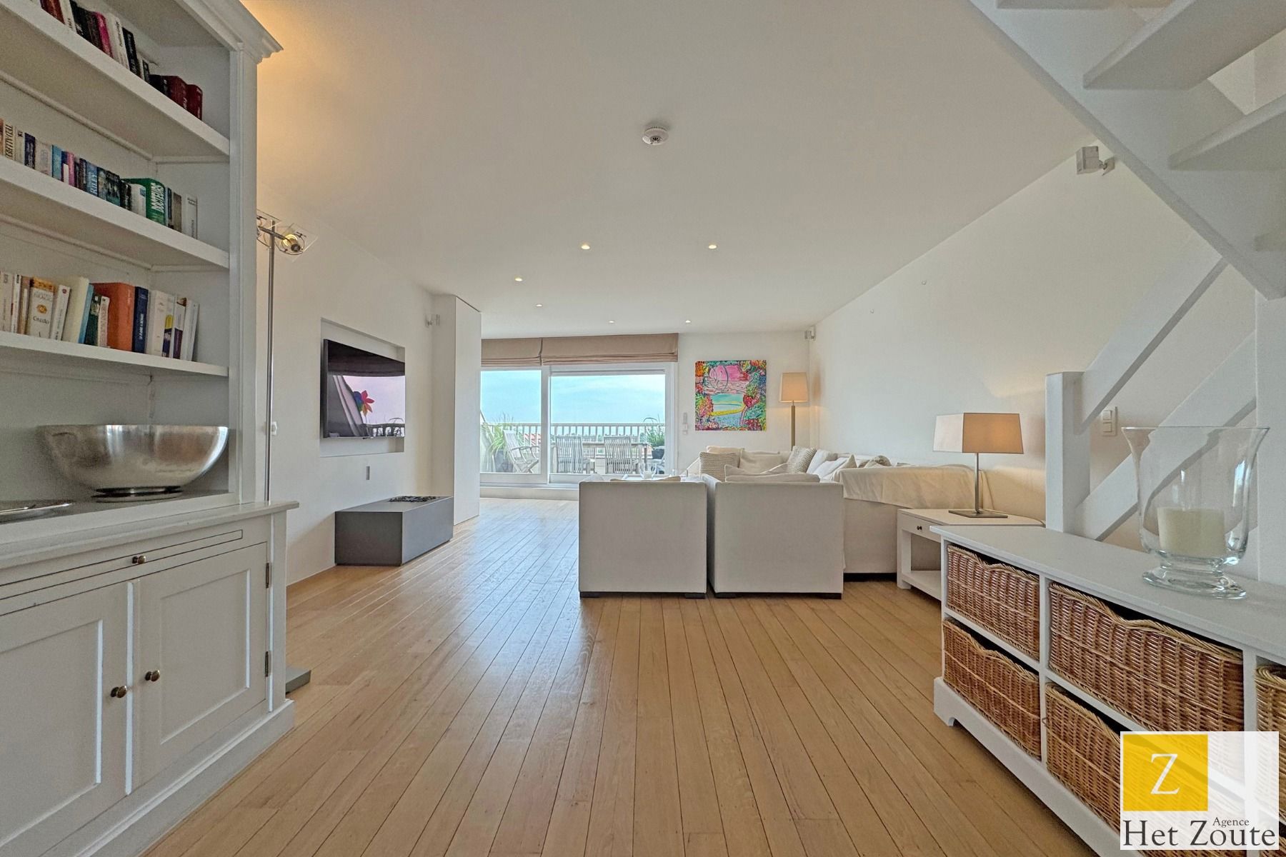 Gemeubeld Penthouse in het hart van het Zoute foto 6