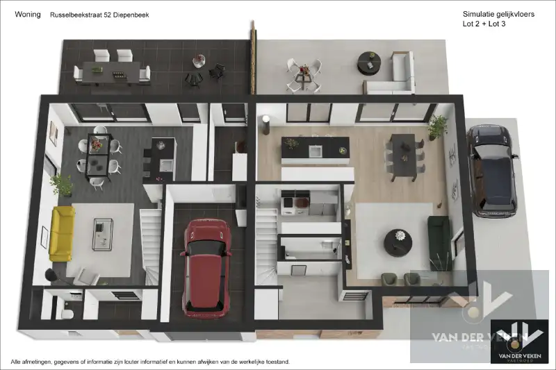 Moderne halfopen nieuwbouwwoning met 4 slaapkamers en 2 badkamers met carport foto 20