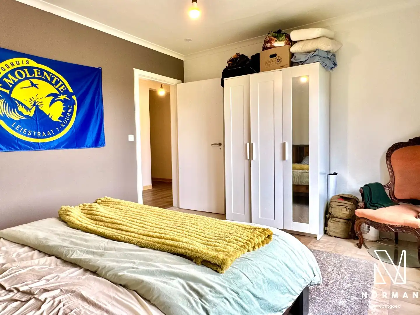 Instapklaar, energiezuinig 2-slaapkamer appartement inclusief ondergrondse autostaanplaats en terras te koop in Kuurne! foto 7