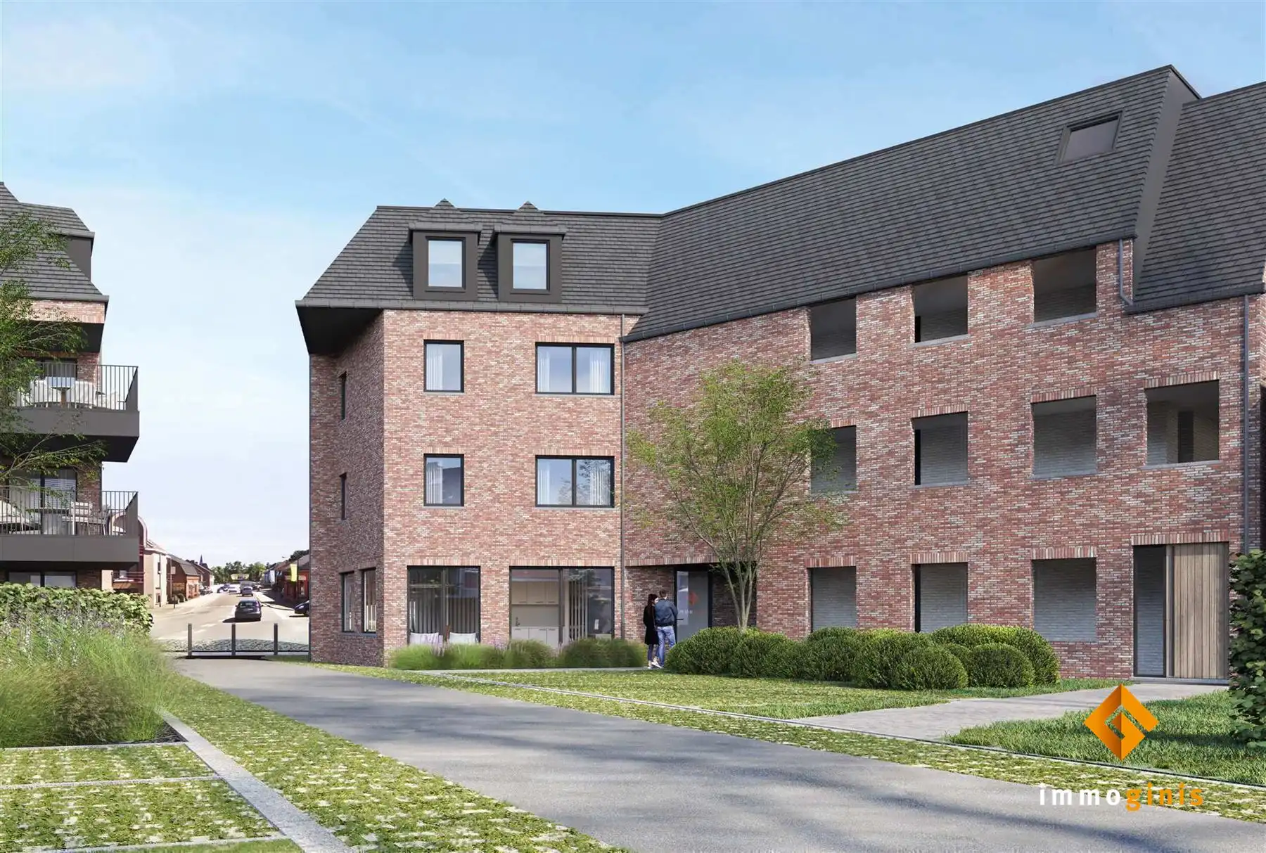 Appartement (eerste verdieping) met 2 slaapkamers en ruim overdekt terras. foto 11