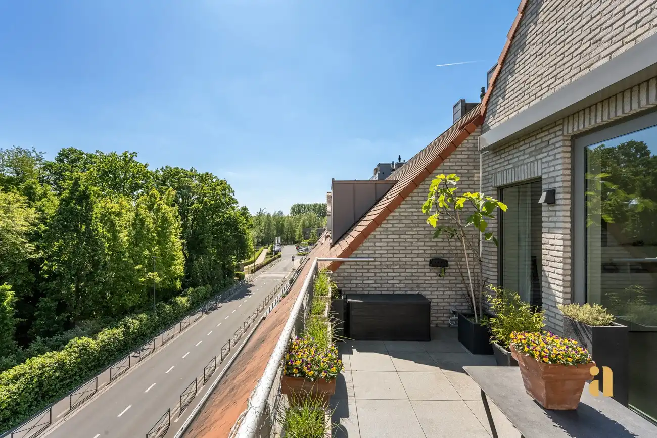 Uniek appartement met 2 terrassen én prachtig zicht foto 24