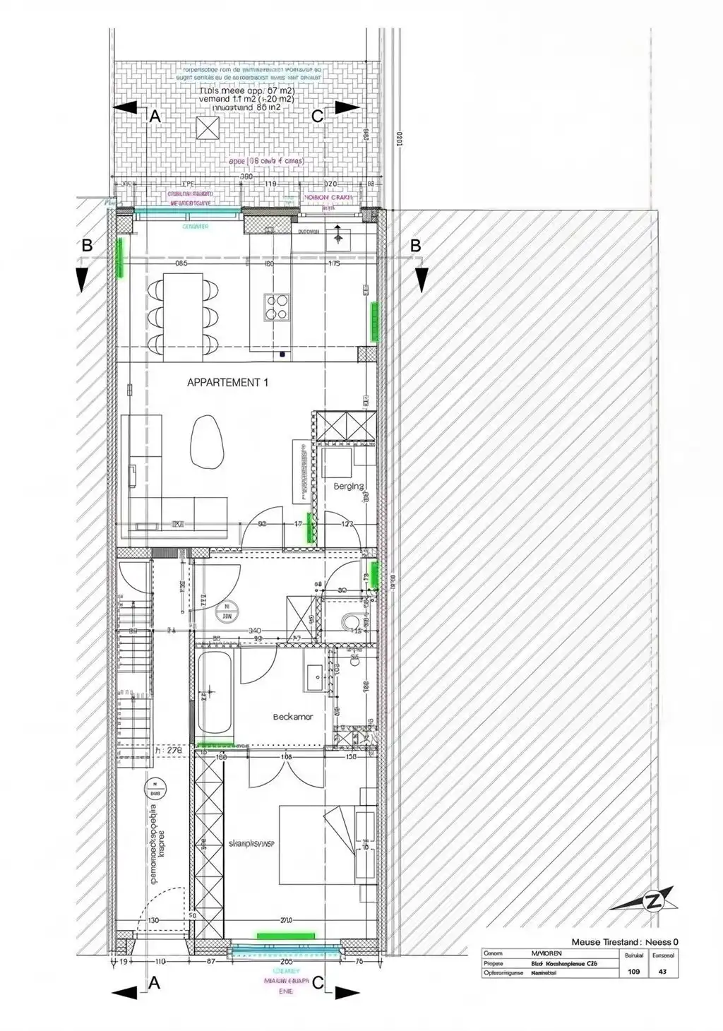 Gerenoveerd gelijkvloers appartement met zonnige tuin foto 14