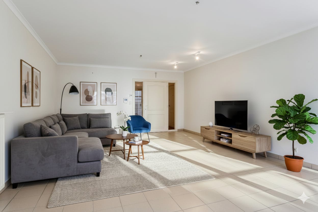 Instapklaar energiezuinig appartement met 2 slaapkamers in hartje Roeselare foto 2