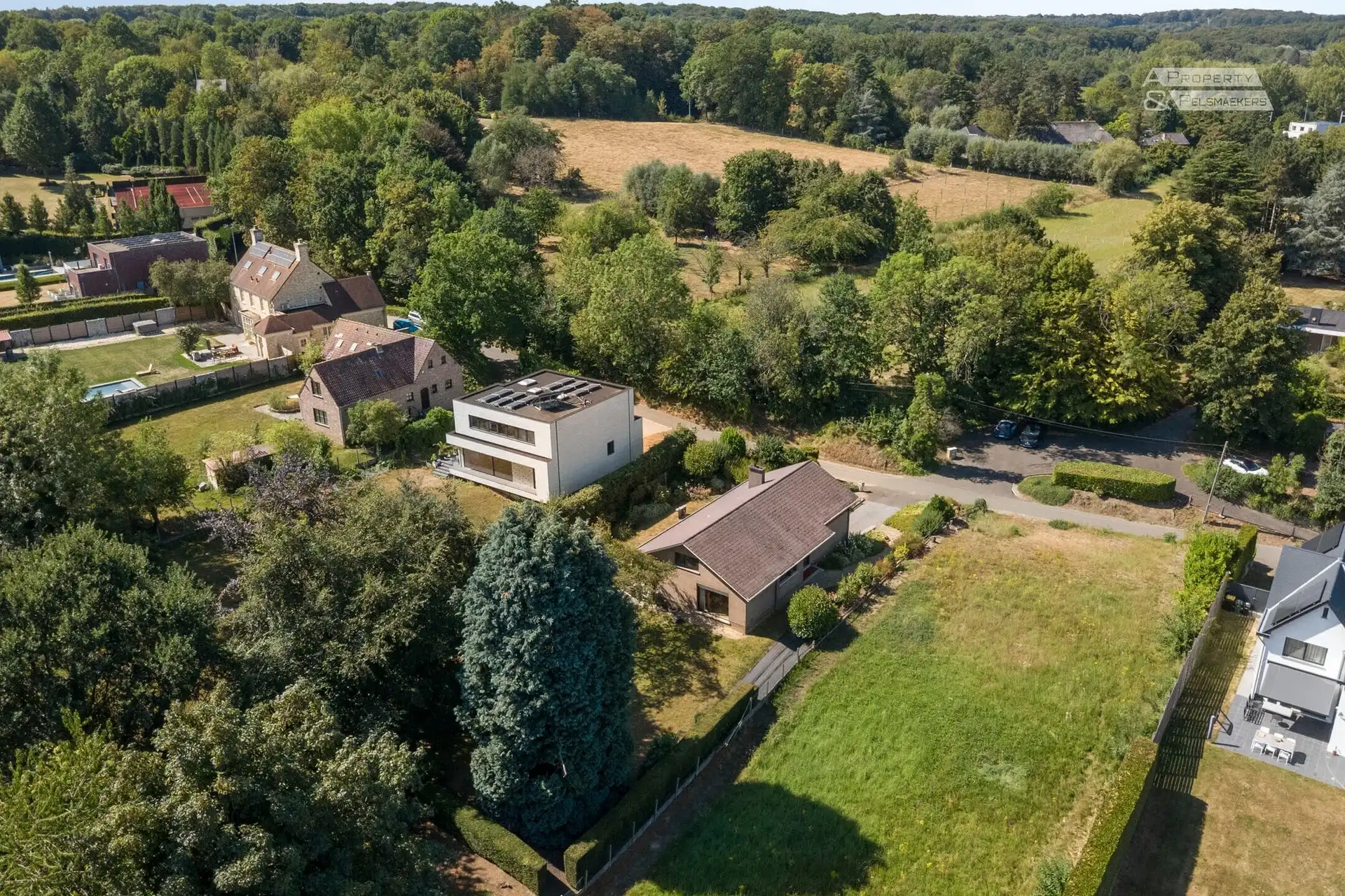 Vrijstaande woning met ruime tuin op toplocatie in Herent foto 32