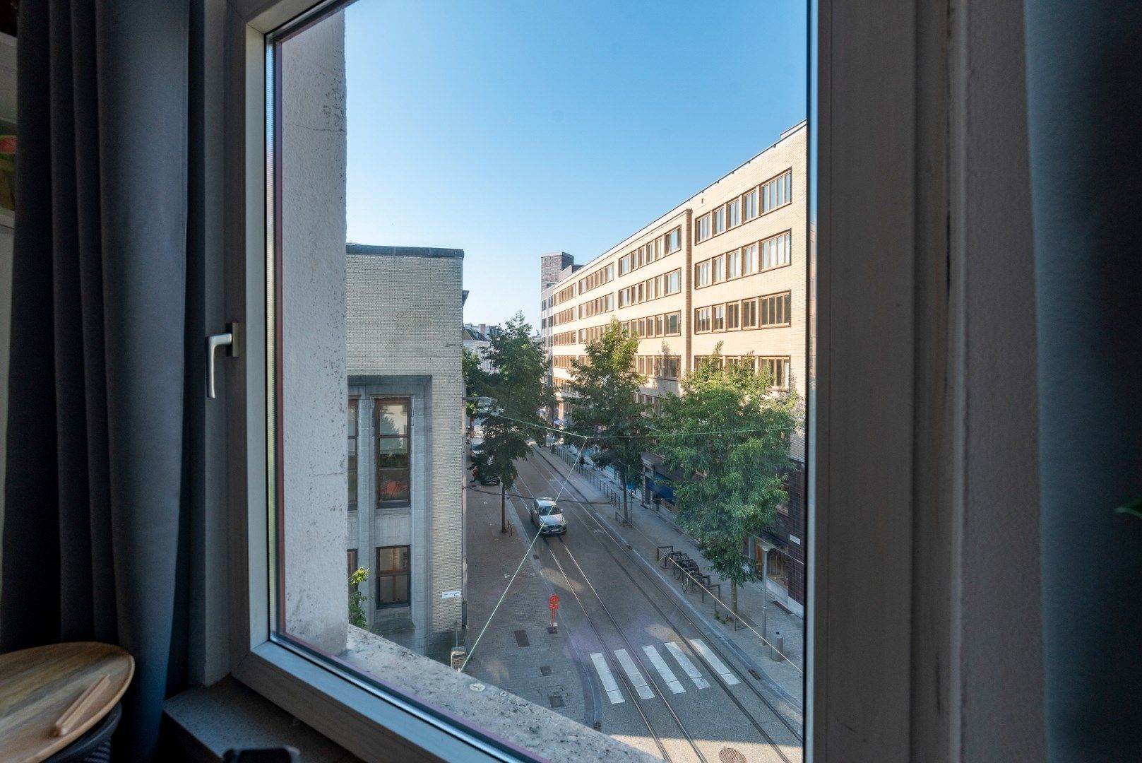 Licht en gezellig 1-slaapkamer dakappartement in centrum Antwerpen.  foto 11