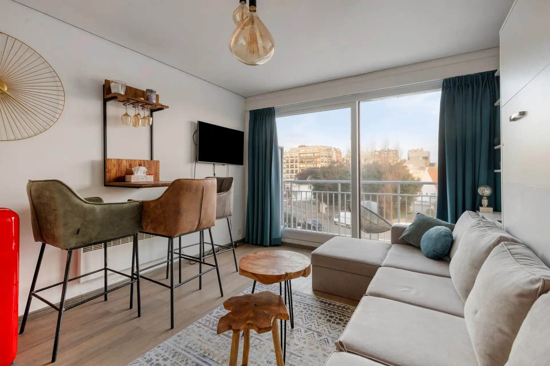 Studio met terras te Westende-Bad. foto 6