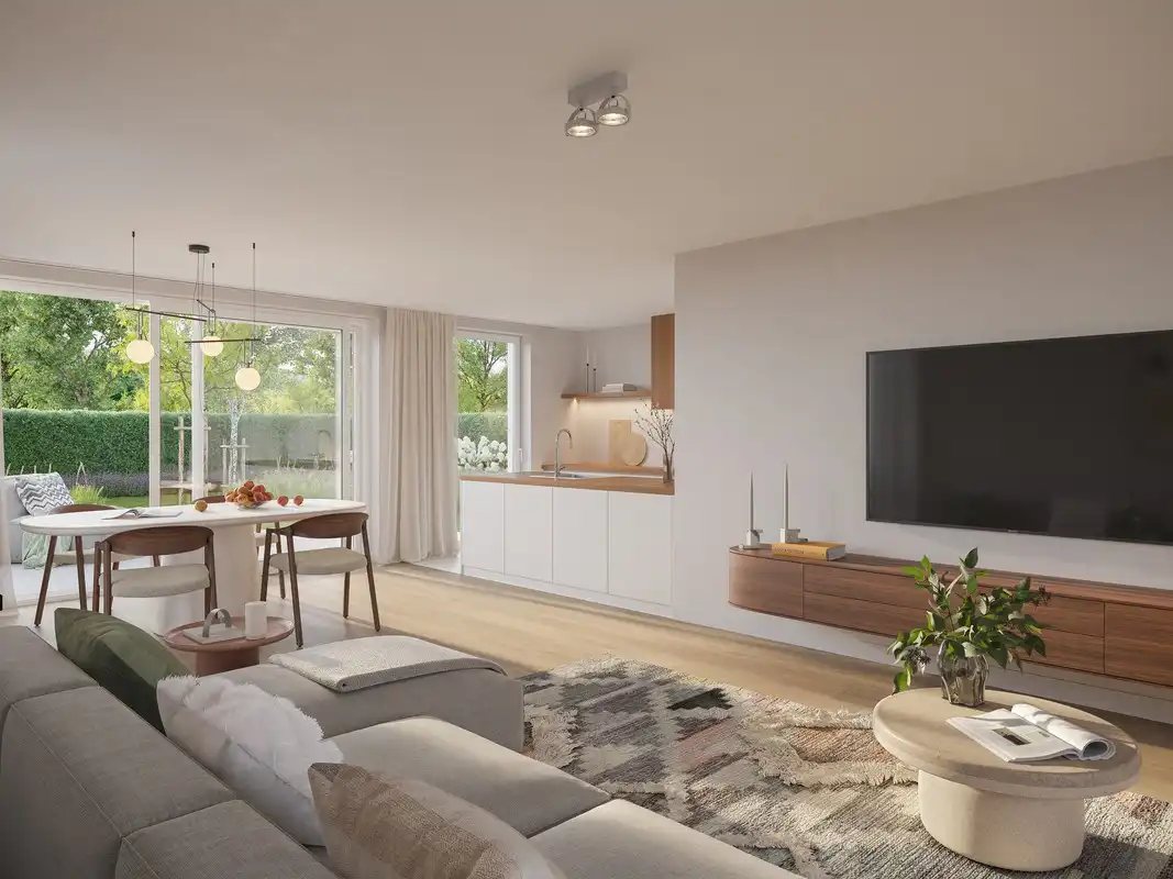 Nieuwbouwwoningen in een groene omgeving te Lokeren foto 3