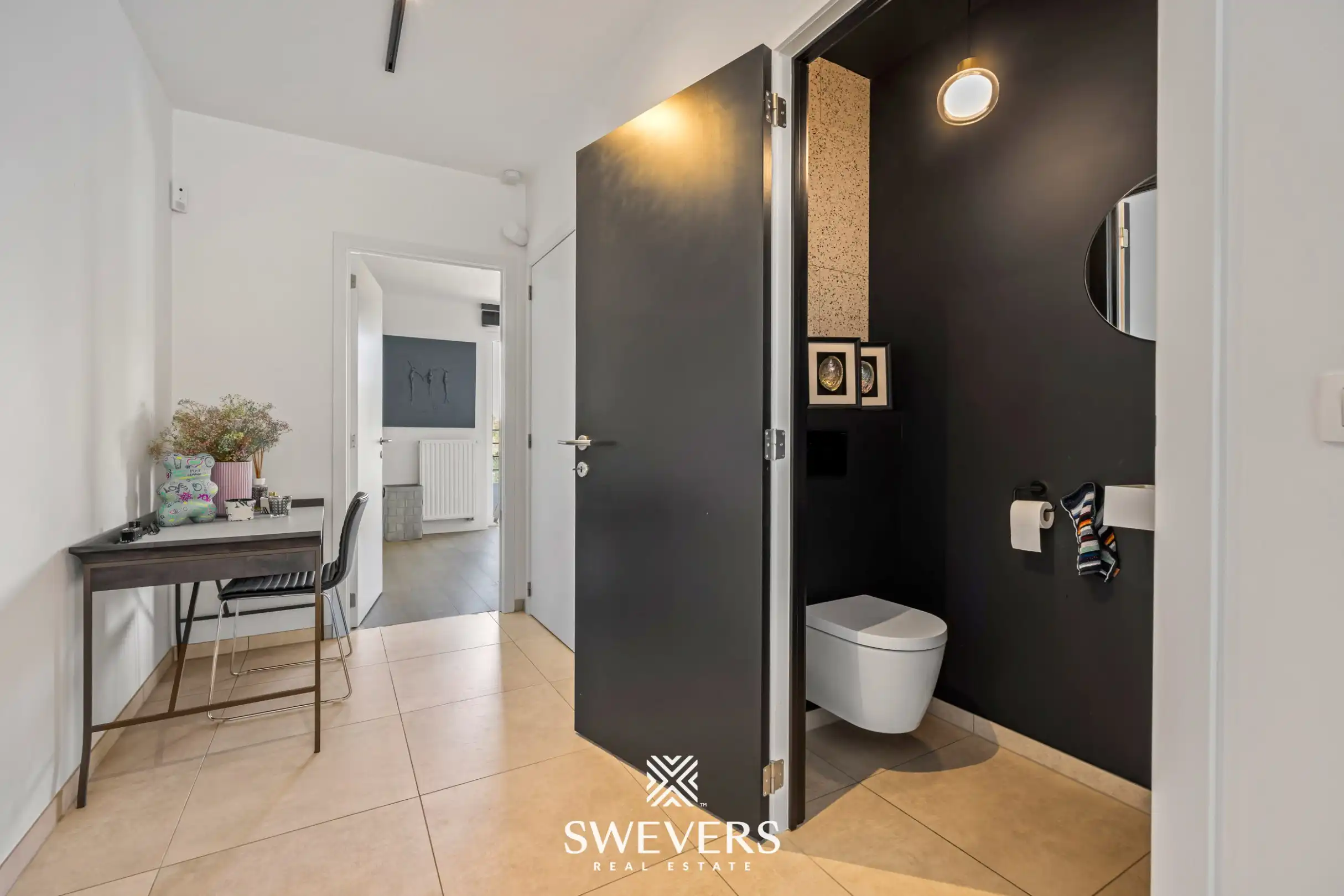 Luxueus appartement met zicht op het kanaal en ruim terras op zuidzicht in Hasselt foto 13