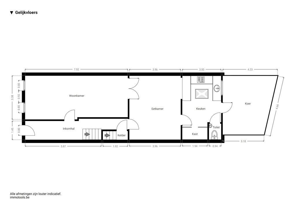 Ruime stadswoning met gezellige stadskoer foto 14