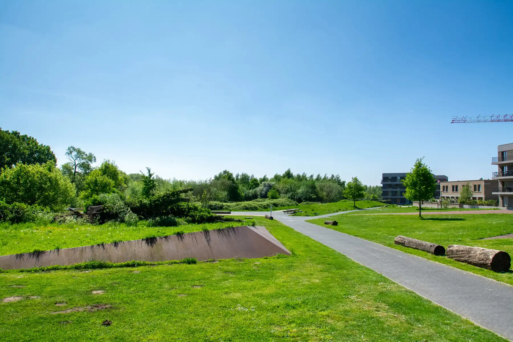 Rustig en comfortabel 2slpk appt. met zicht op park  foto 12