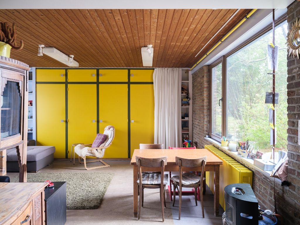 Merelbeke – Op te frissen, ruime architecturale woning (bvo 396 m2) met polyvalente mogelijkheden en bovengelegen zorgwoning op een groen perceel van 1.294m2. foto 10