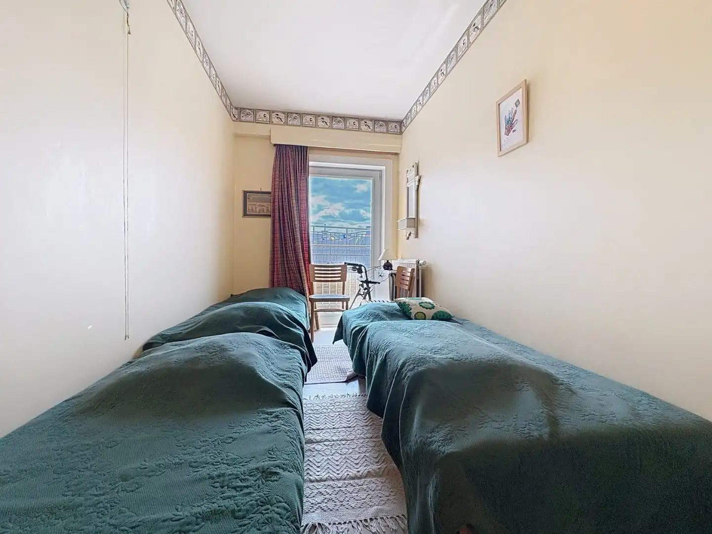 Hoekappartement op de zeedijk –  frontaal zeezicht – garage  foto 13