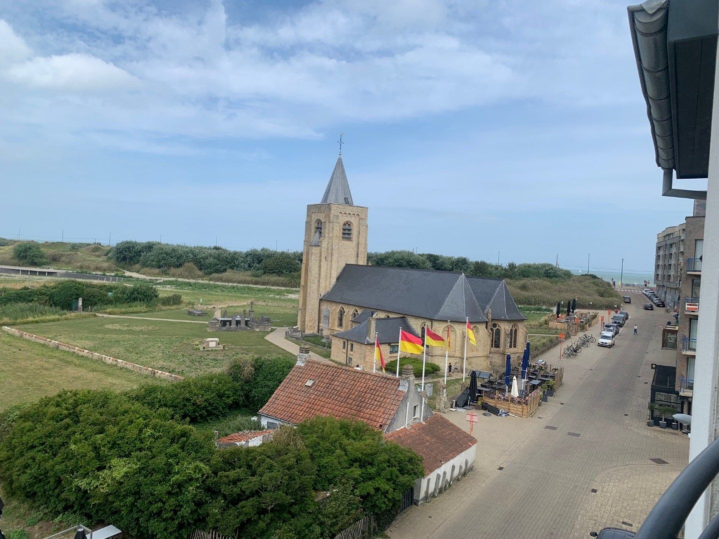 Niet gemeubelde studio met prachtig zicht op polders, strand en duinen foto 11