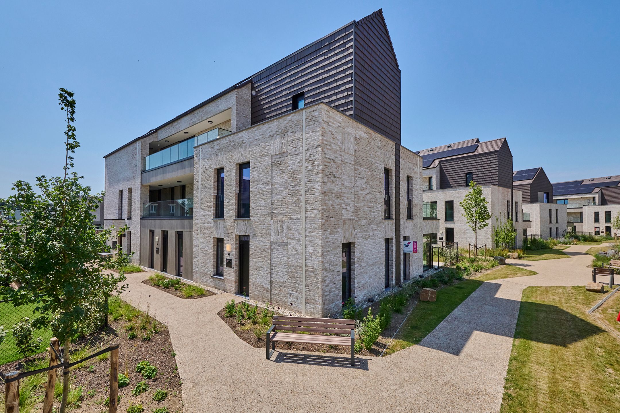 Gelijkvloers nieuwbouwappartement Agnetenpark-eigen tuintje  foto 15