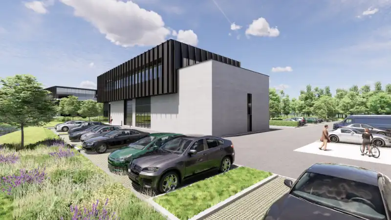 Nieuwbouw bedrijfspand te huur foto {{pictureIndex}}