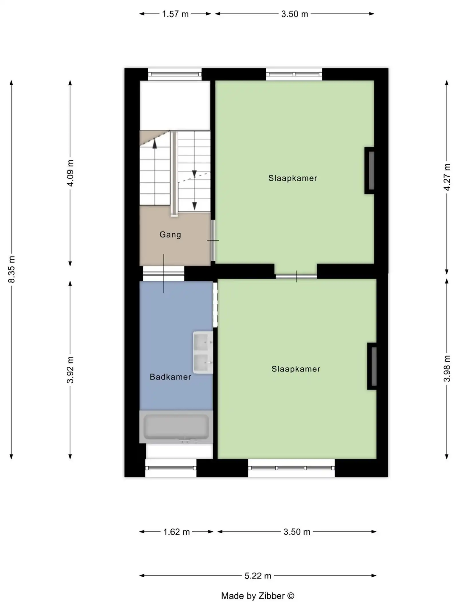 Gezellige woning met 3 slaapkamers + bureau te Ukkel  foto 10