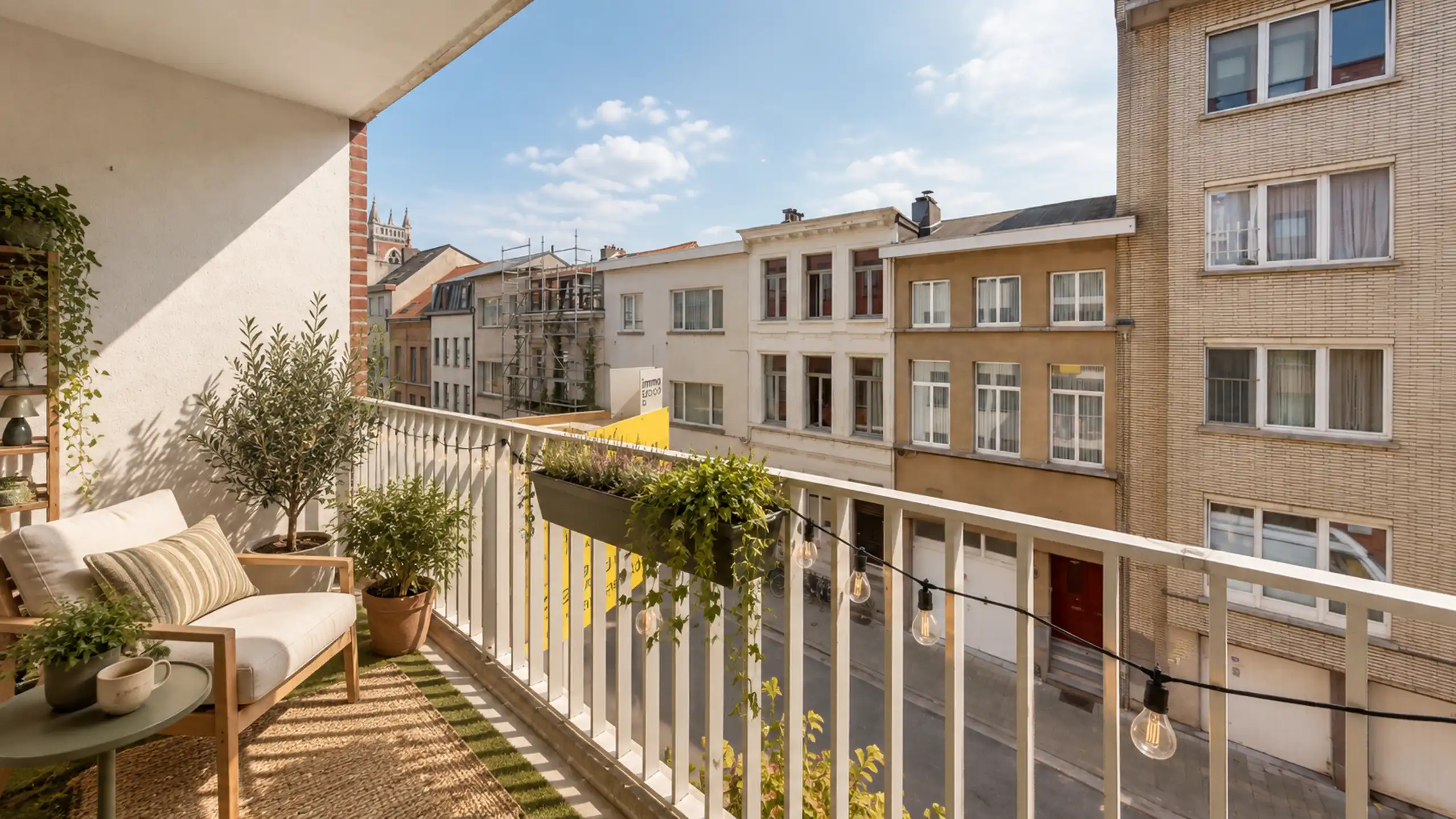 ANTWERPEN - appartement met zuid terras en parking foto 2