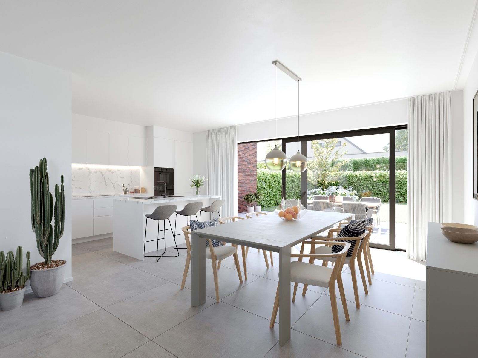 Vier nieuwbouwwoningen met 3 slaapkamers op een toplocatie foto 3