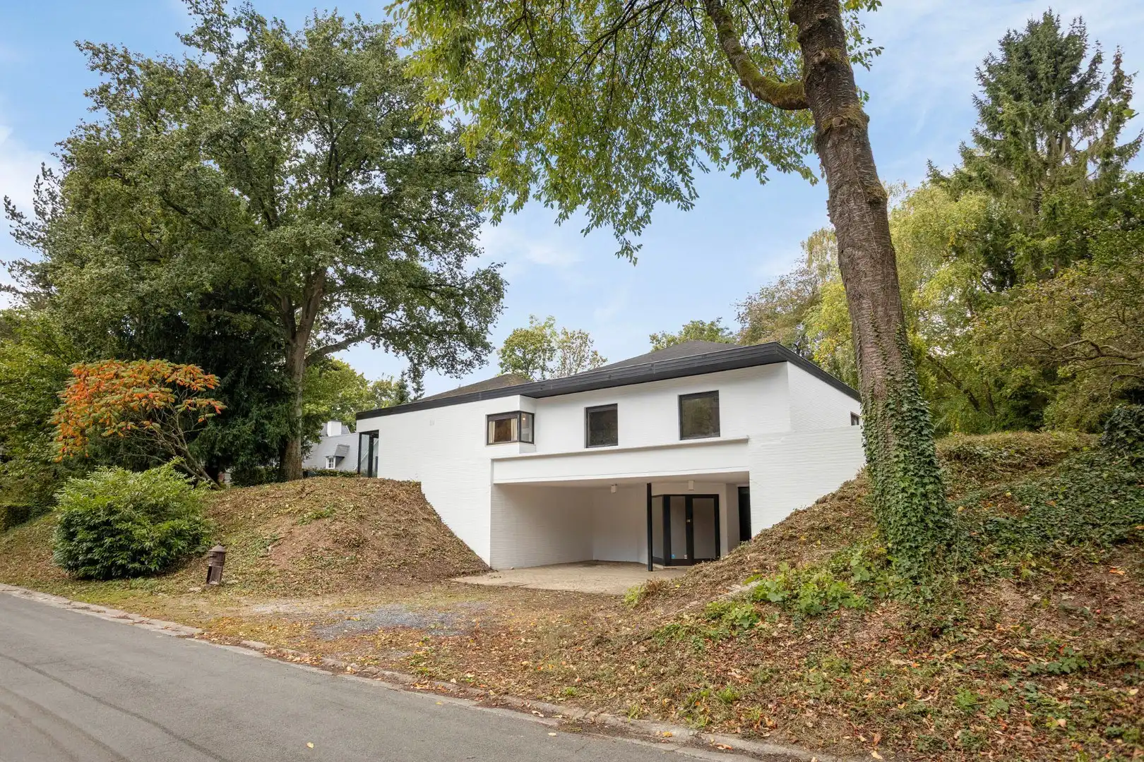 Ruime woning in een doodlopende straat met 4 slaapkamers, 2 badkamers op een prachtig perceel vlak bij het Meerdaalwoud  foto 2