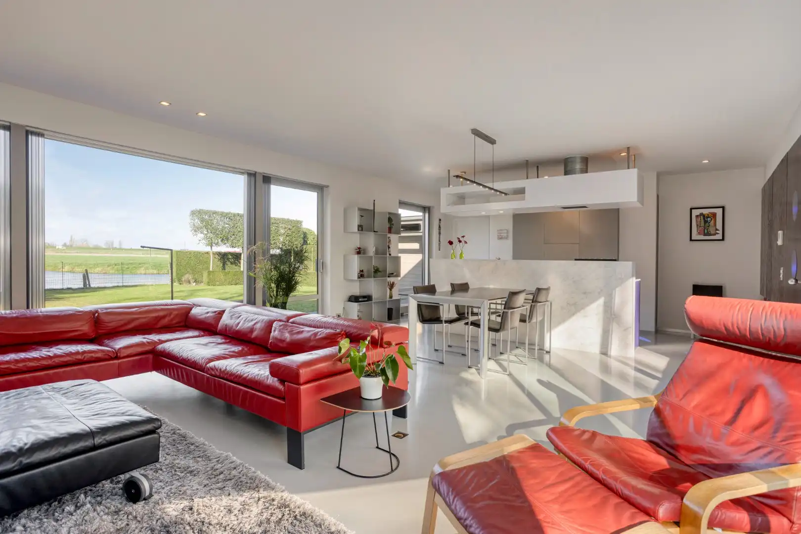 Gelijkvloerse architectenwoning met uitzonderlijke lichtinval op 742 m² foto 9