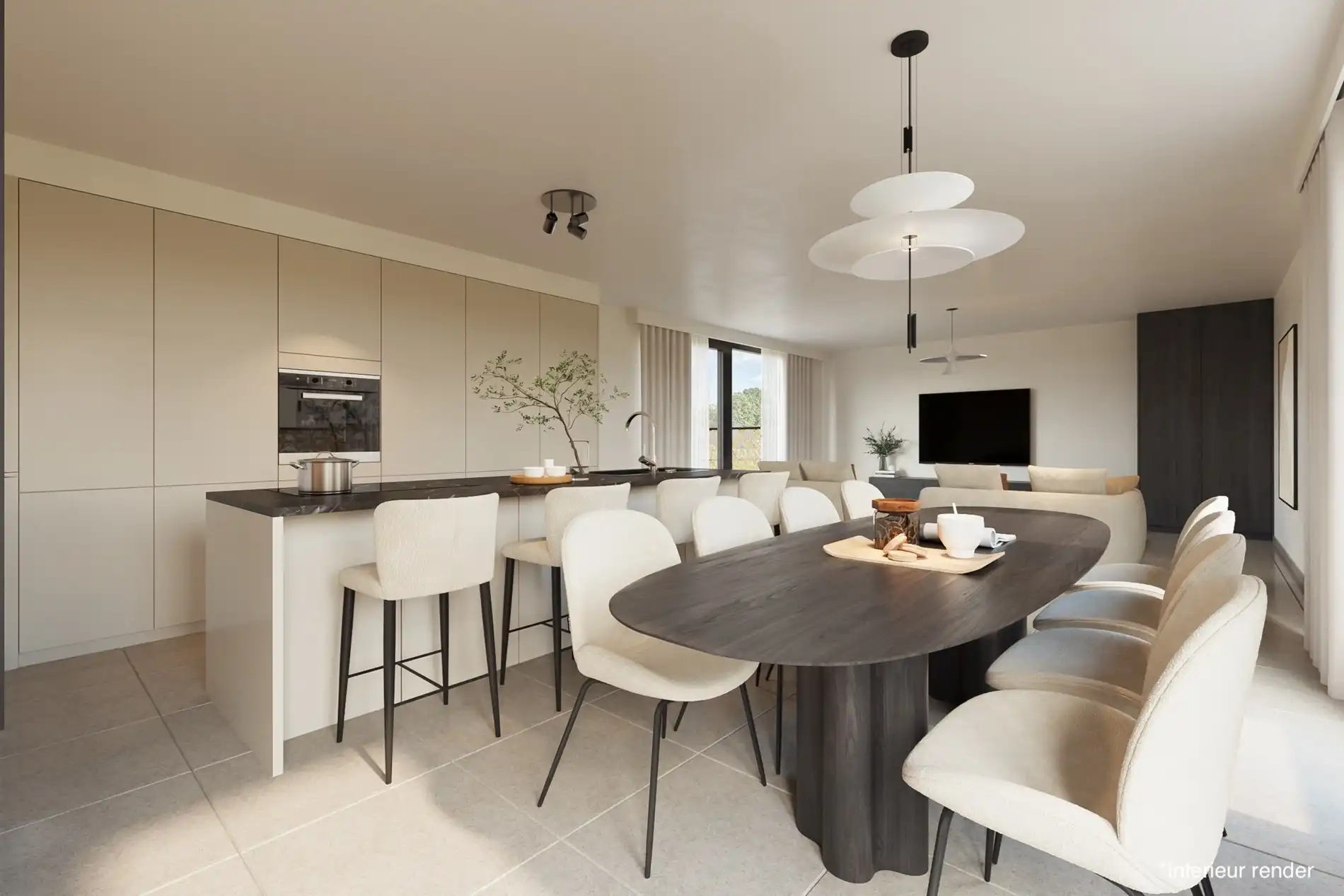 Penthouse met 2 slaapkamers, dressing en maar liefst 2 terrassen in Houthalen  foto 5