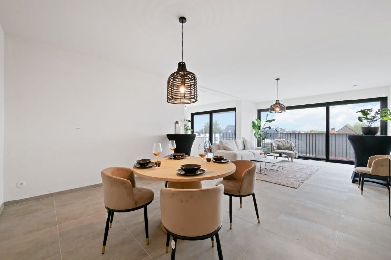 KORTEMARK: Nieuwbouwproject met 11 lichtrijke appartementen met 2 of 3 slaapkamers, terras en dubbele of enkele garagebox, genaamd “Residentie Mila en Nora” foto 5