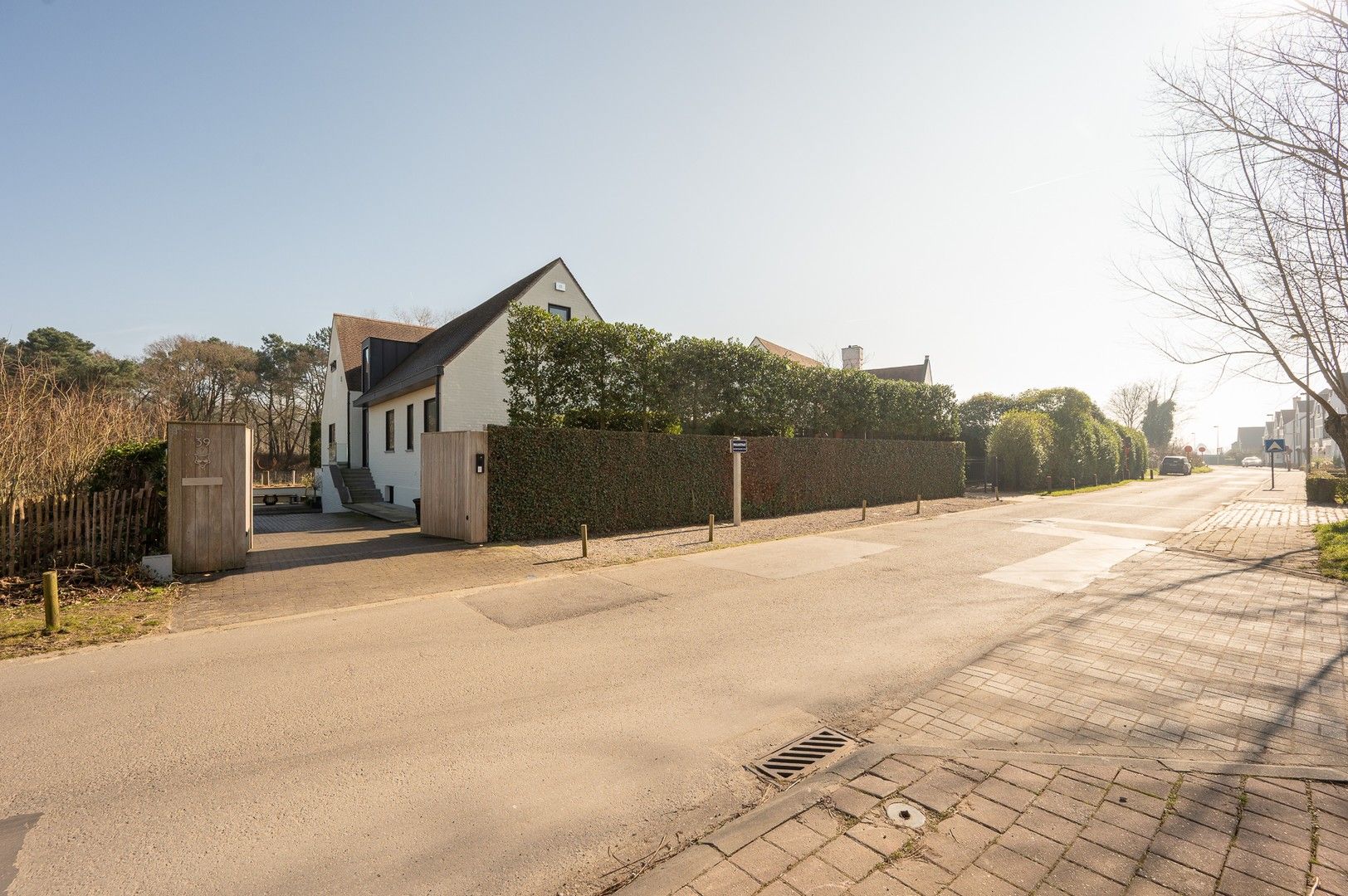 Uitzonderlijke villa genietend van adembenemende groene zichten vakbij het Zwin en het Oosthoekplein. foto 46