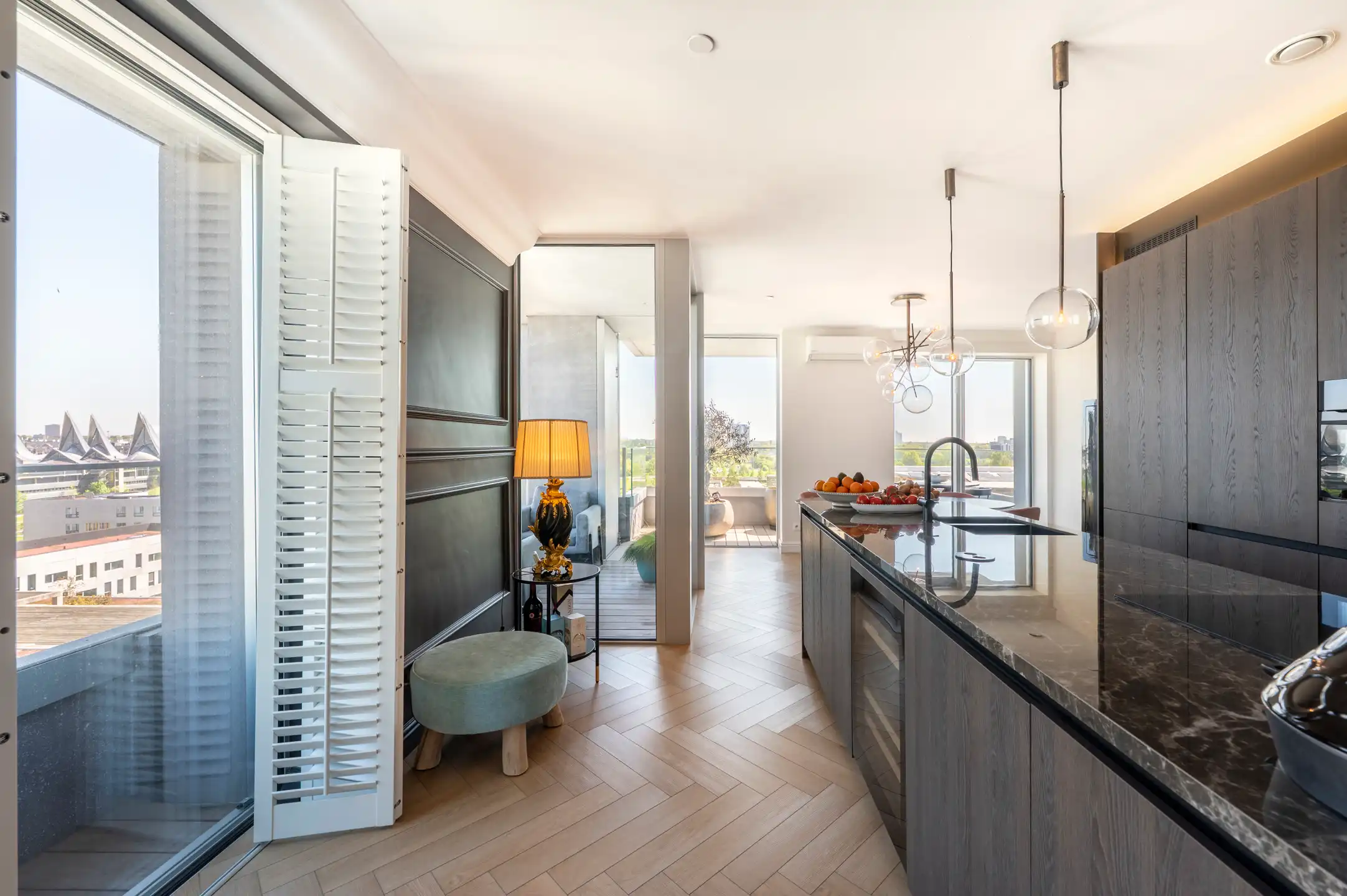 ANTWERPEN ZUID - Appartement met uitzicht, rust en terrassen foto 2