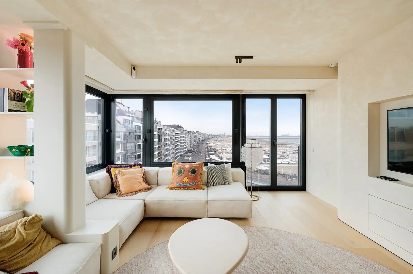 Luxueus hoekappartement met zeezicht op het Rubensplein. foto 6