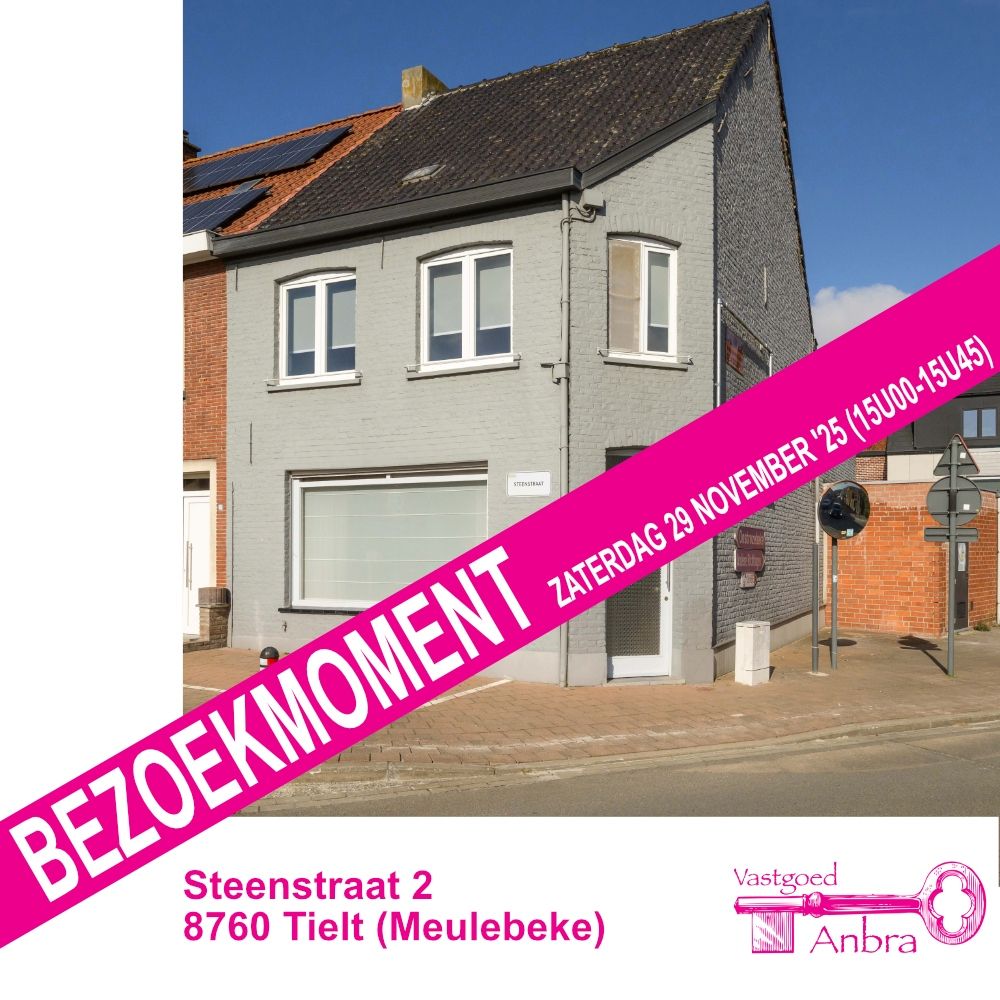Huis te koop Steenstraat 2 - 8760 Meulebeke