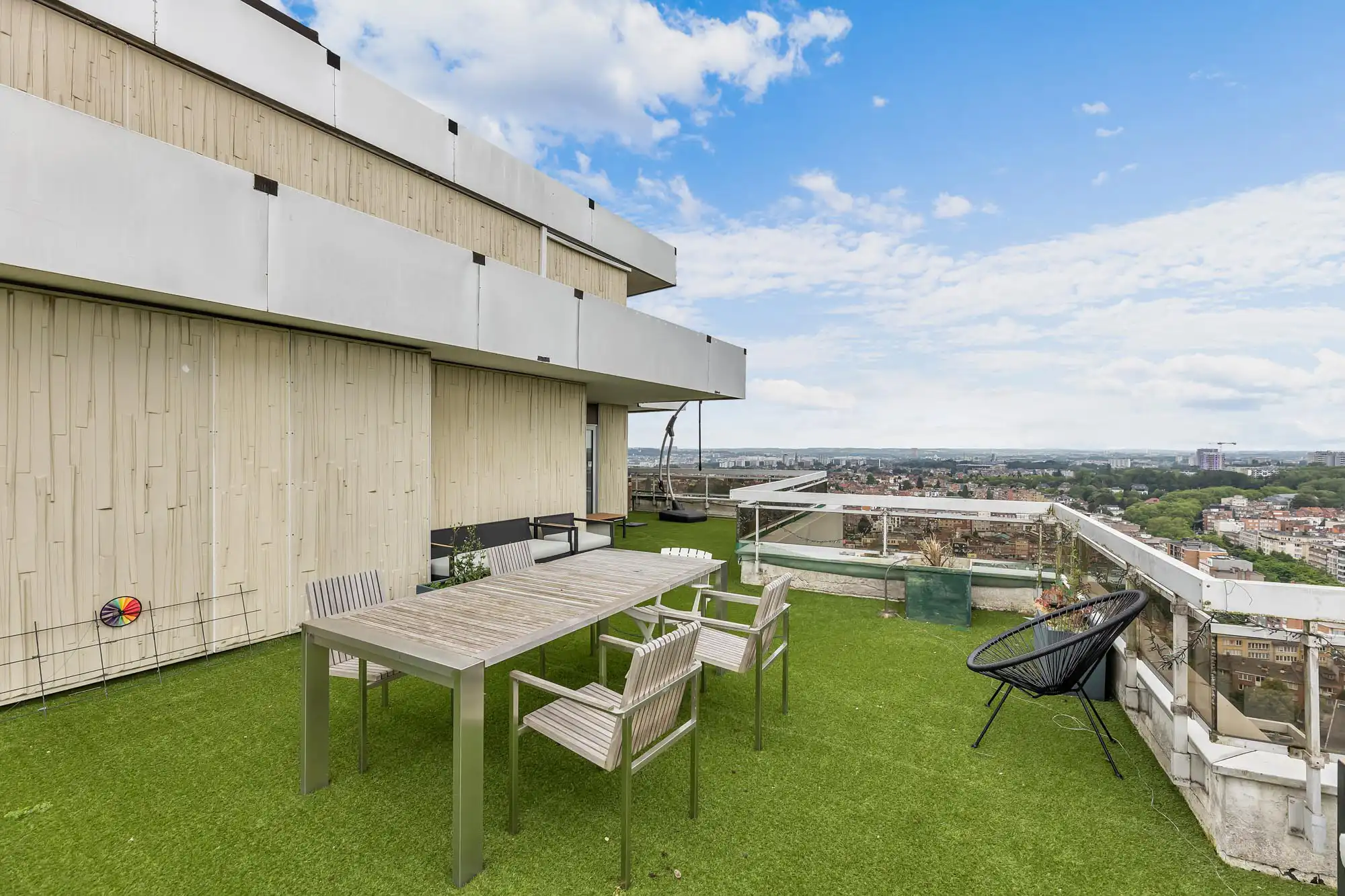 Exclusieve penthouse met panoramisch zicht over Brussel foto 15