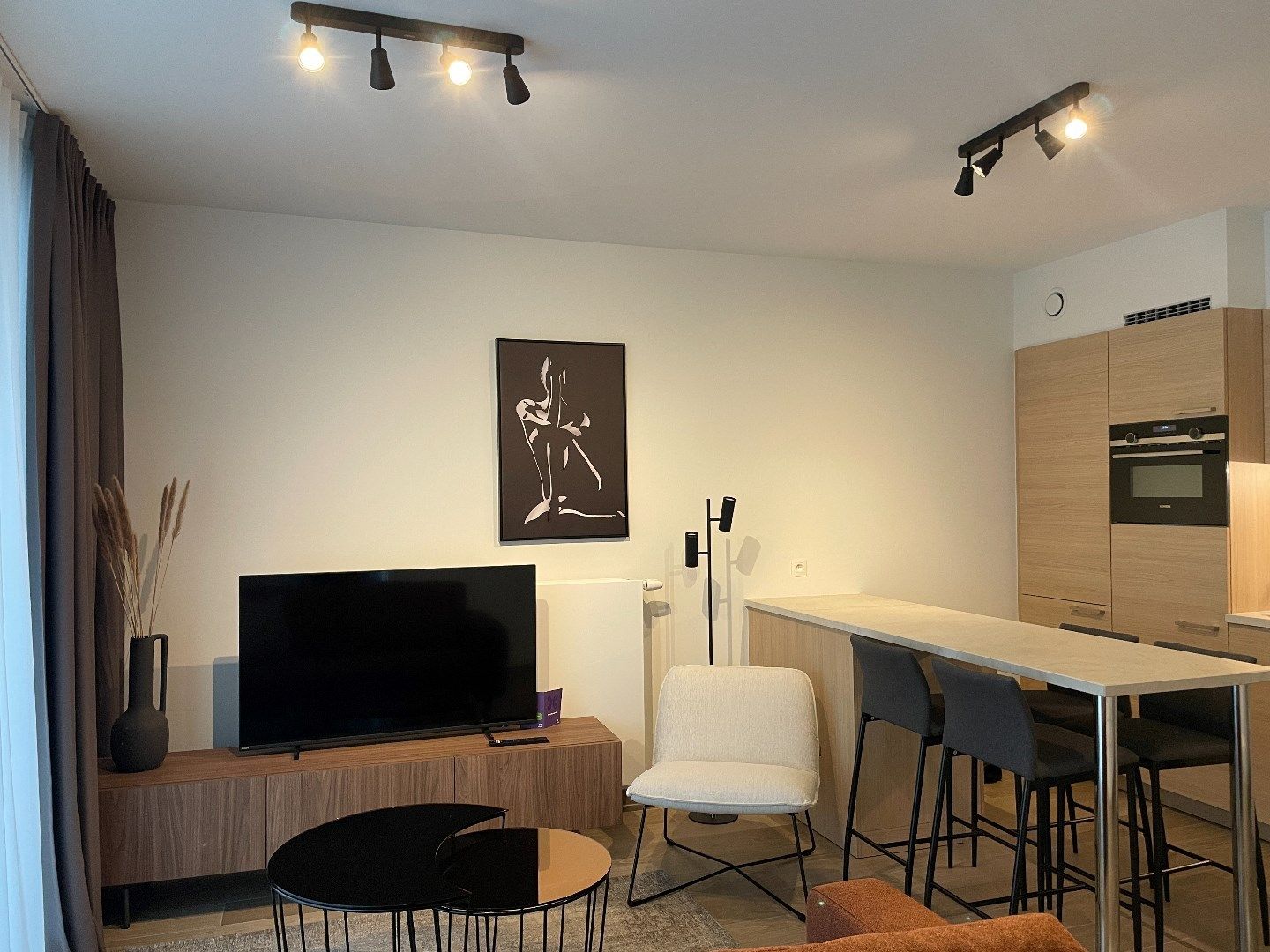 Trendy 1 slpk appartement met terras  foto 4