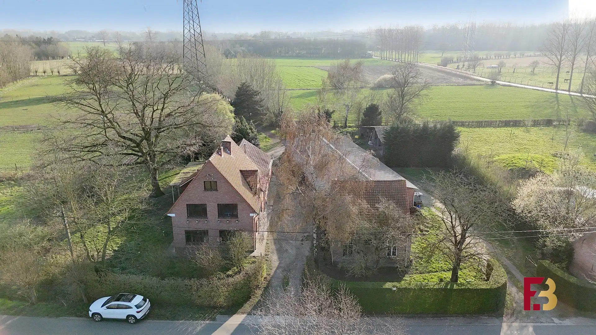 Woning met stallen op circa 1,9ha in het groene Lokeren foto 24