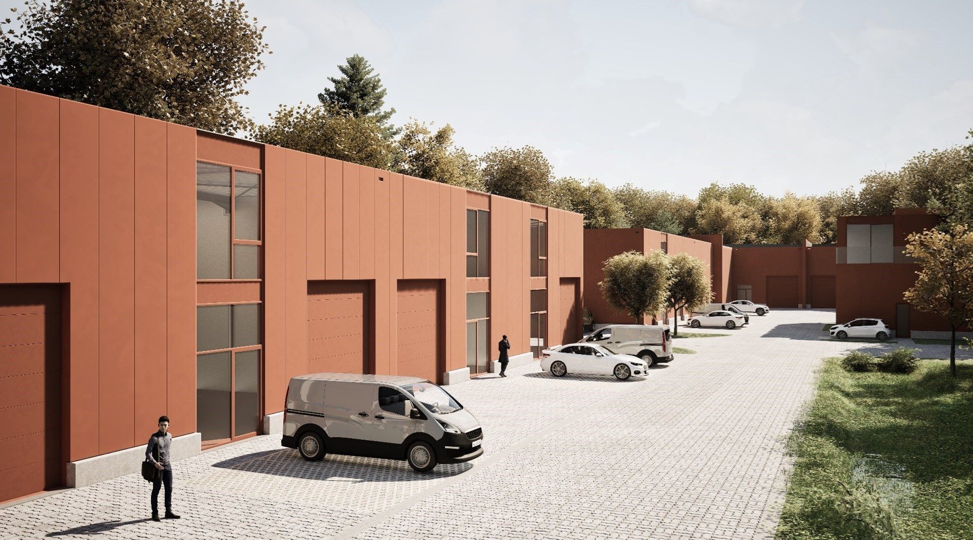 MANEBORN - KMO UNIT 13 - 350m² - nabij E-314 foto {{pictureIndex}}