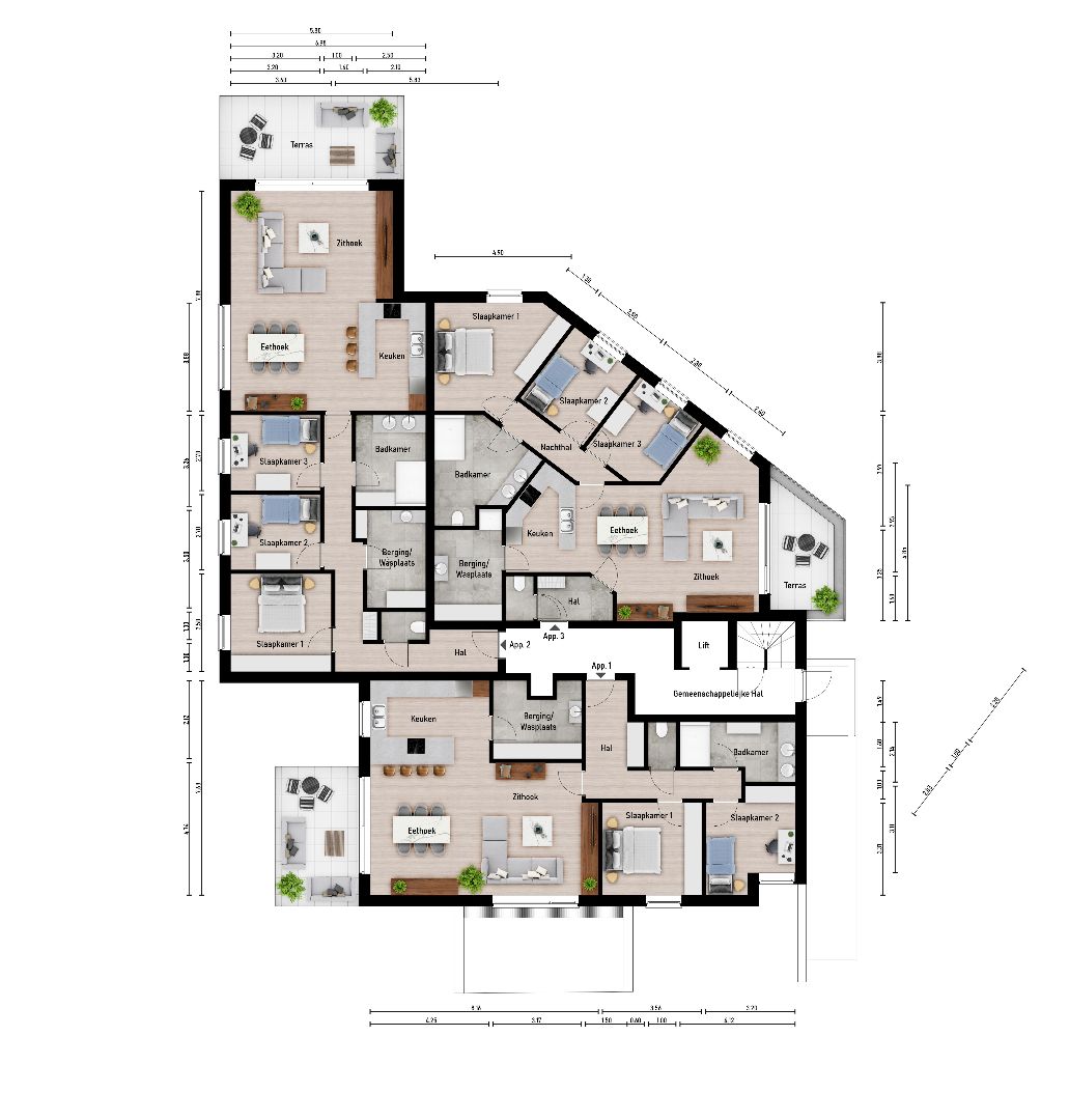 Residentie Hamveld - afgewerkte BEN-appartementen middenin het groen! foto 11