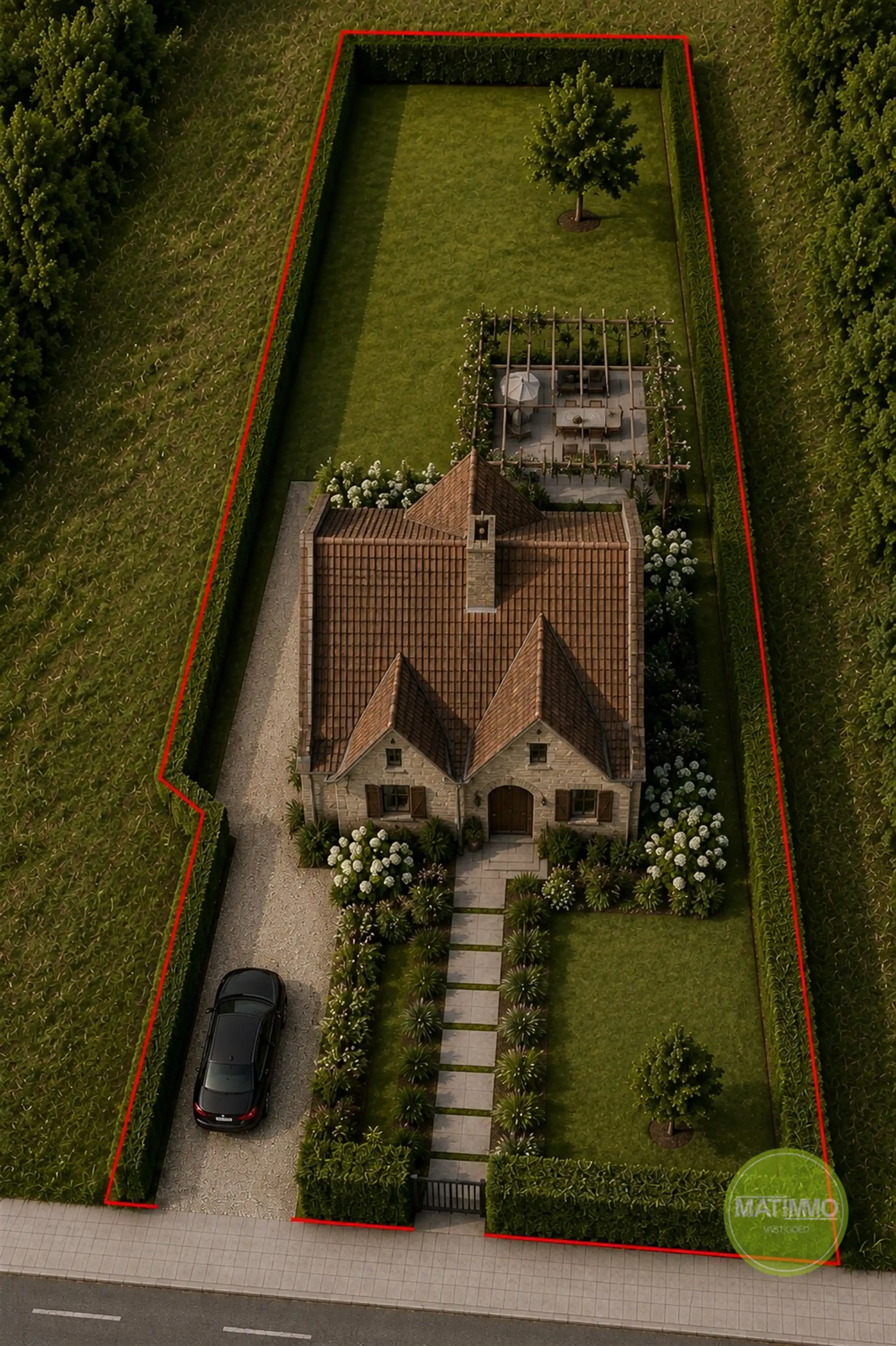 Bouwgrond met zuidgerichte tuin in rustige omgeving van Mol foto 4
