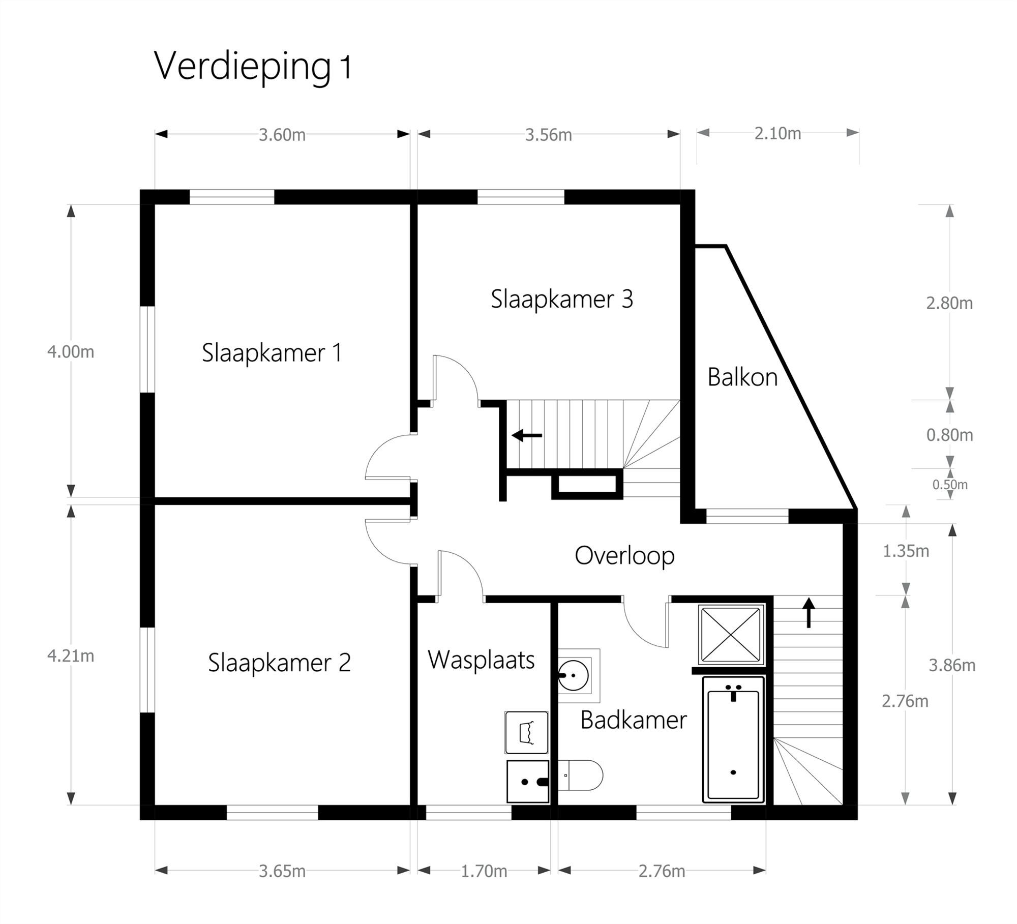 PRACHTIGE, RUIME RECENTE WONING OP IDEALE LIGGING foto 19