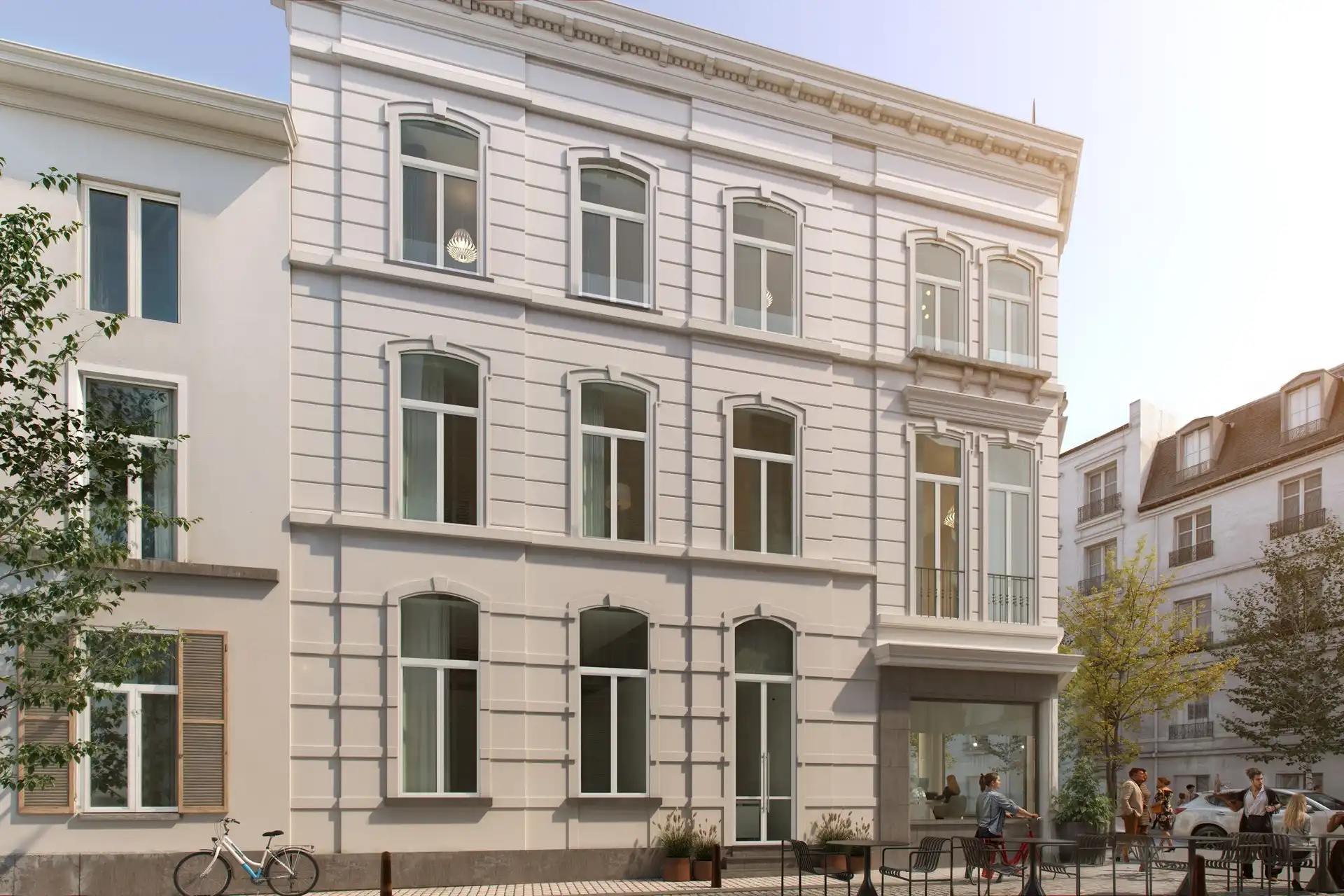 Samengevoegde casco handelsruimte met hoekligging – Residentie ROMÉE foto 2