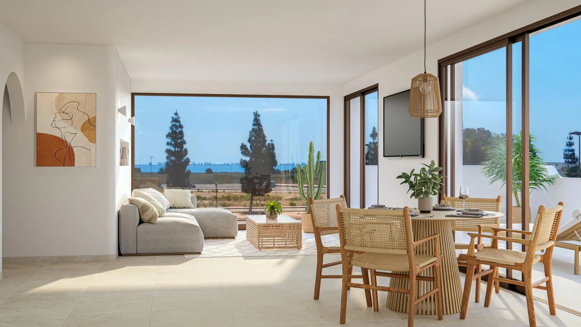 Elegante appartementen met panoramisch uitzicht op de golfbaan en de Mar Menor - Unieke kans! foto 3