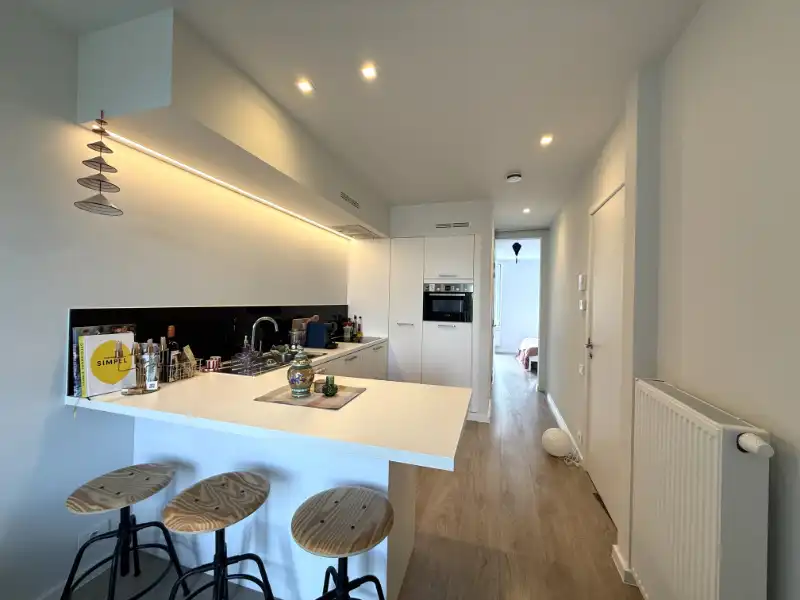 Leuk appartement met ruim terras nabij Nederkouter en Coupure foto 5