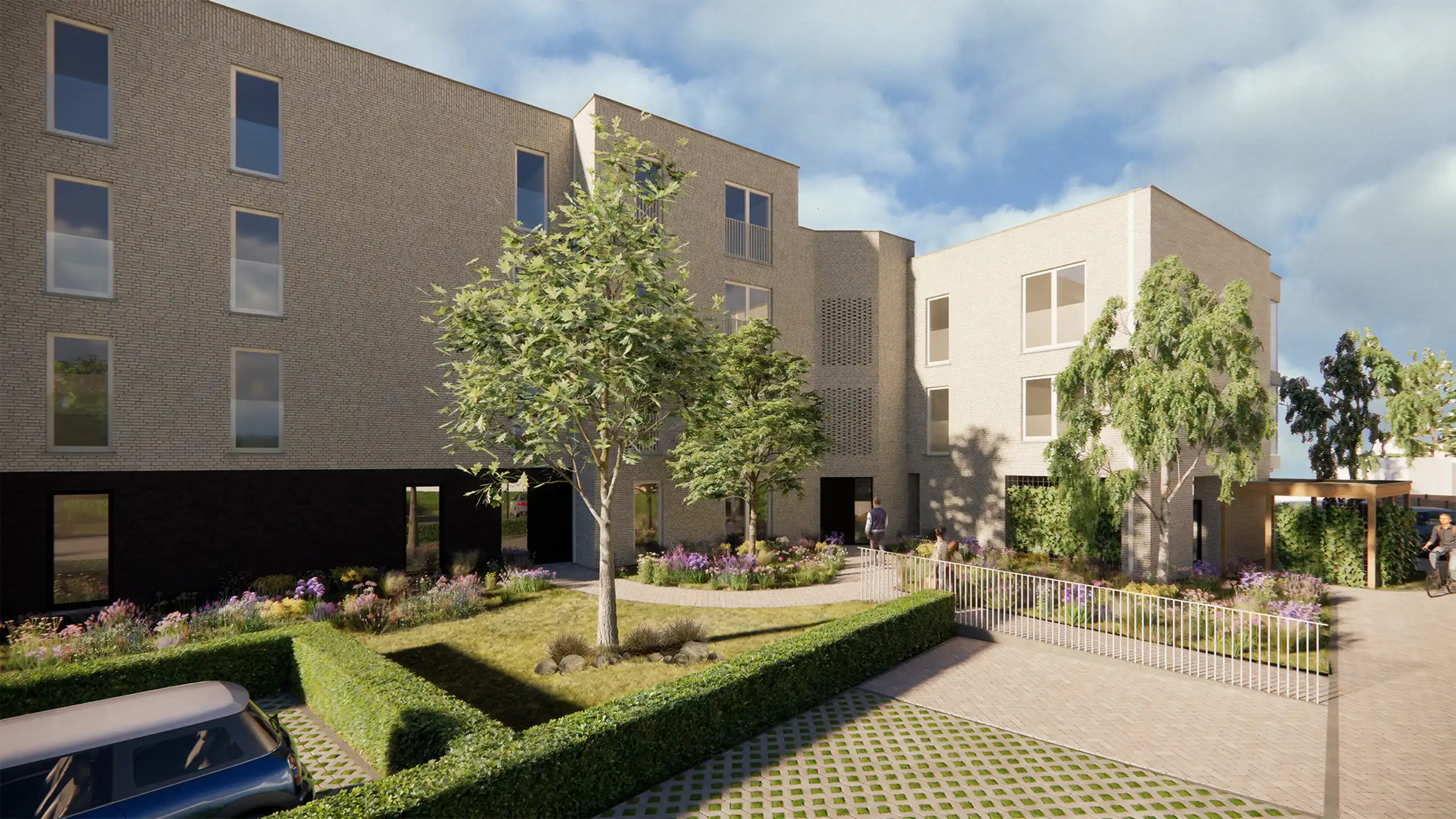 Nieuwbouwappartement gelijkvloers - 1 slaapkamer - ruim terras foto 8