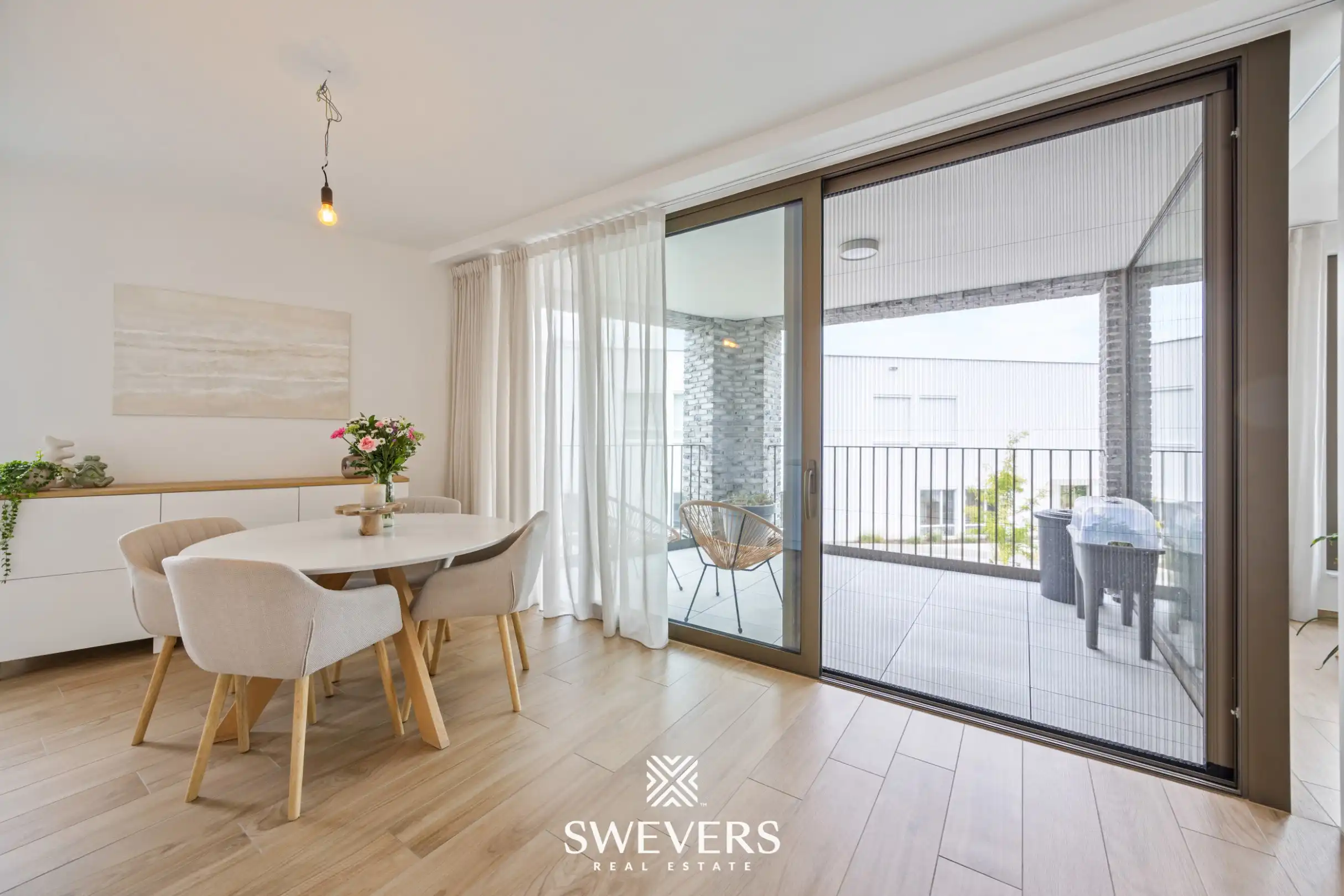 Recent 2-slaapkamerappartement met zonnig terras in centrum Beringen foto 17