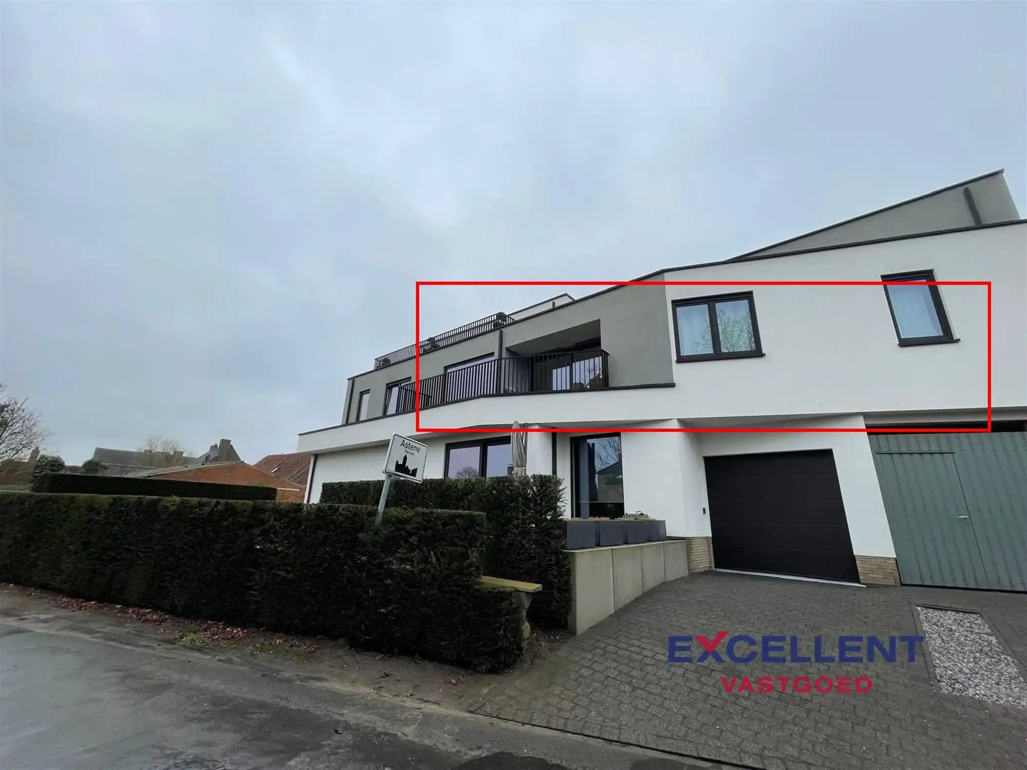 Energiezuinig 2-slaapkamer appartement te Astene te huur! foto 13