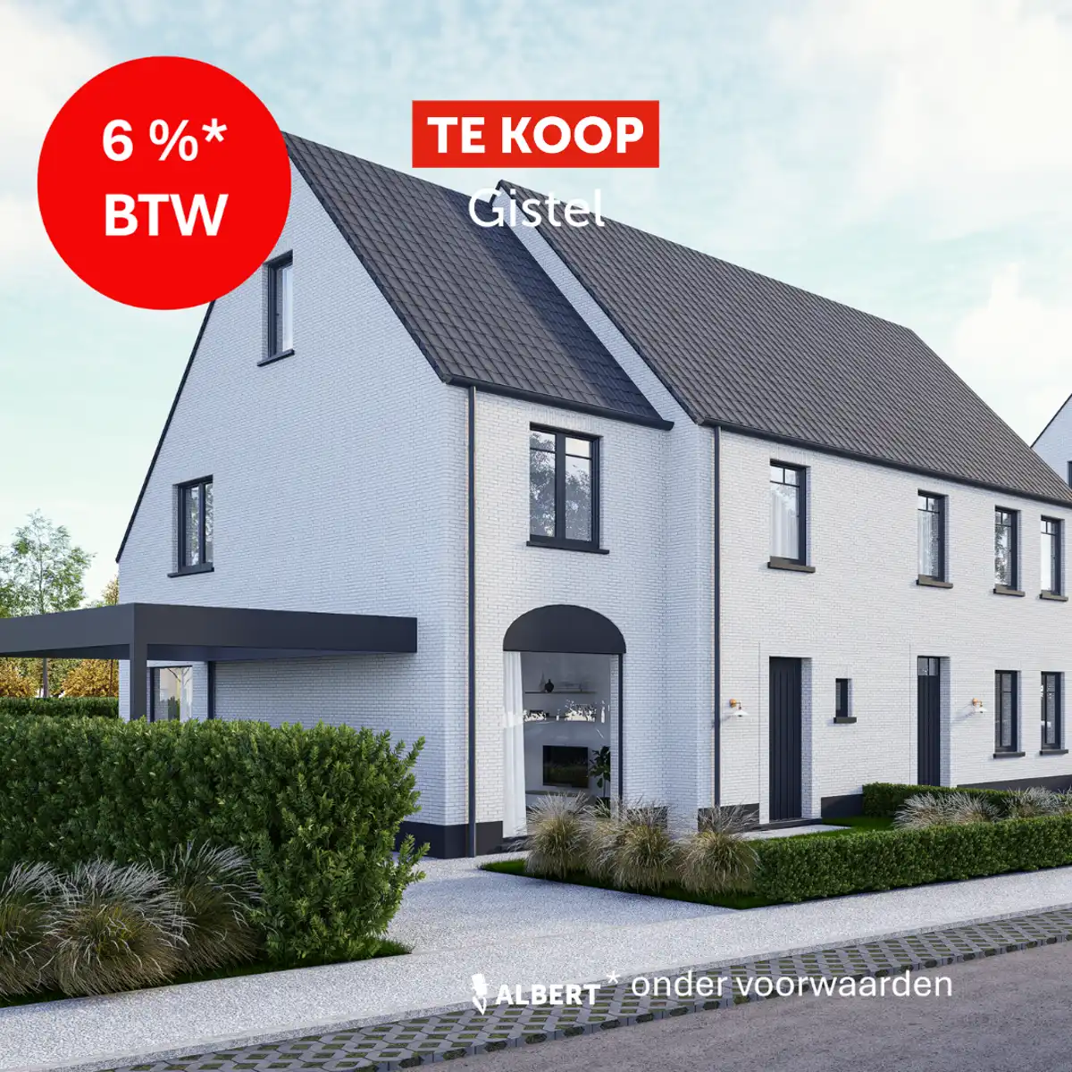 Moderne nieuwbouwwoning vlakbij de Groene 62 in Gistel. foto 10