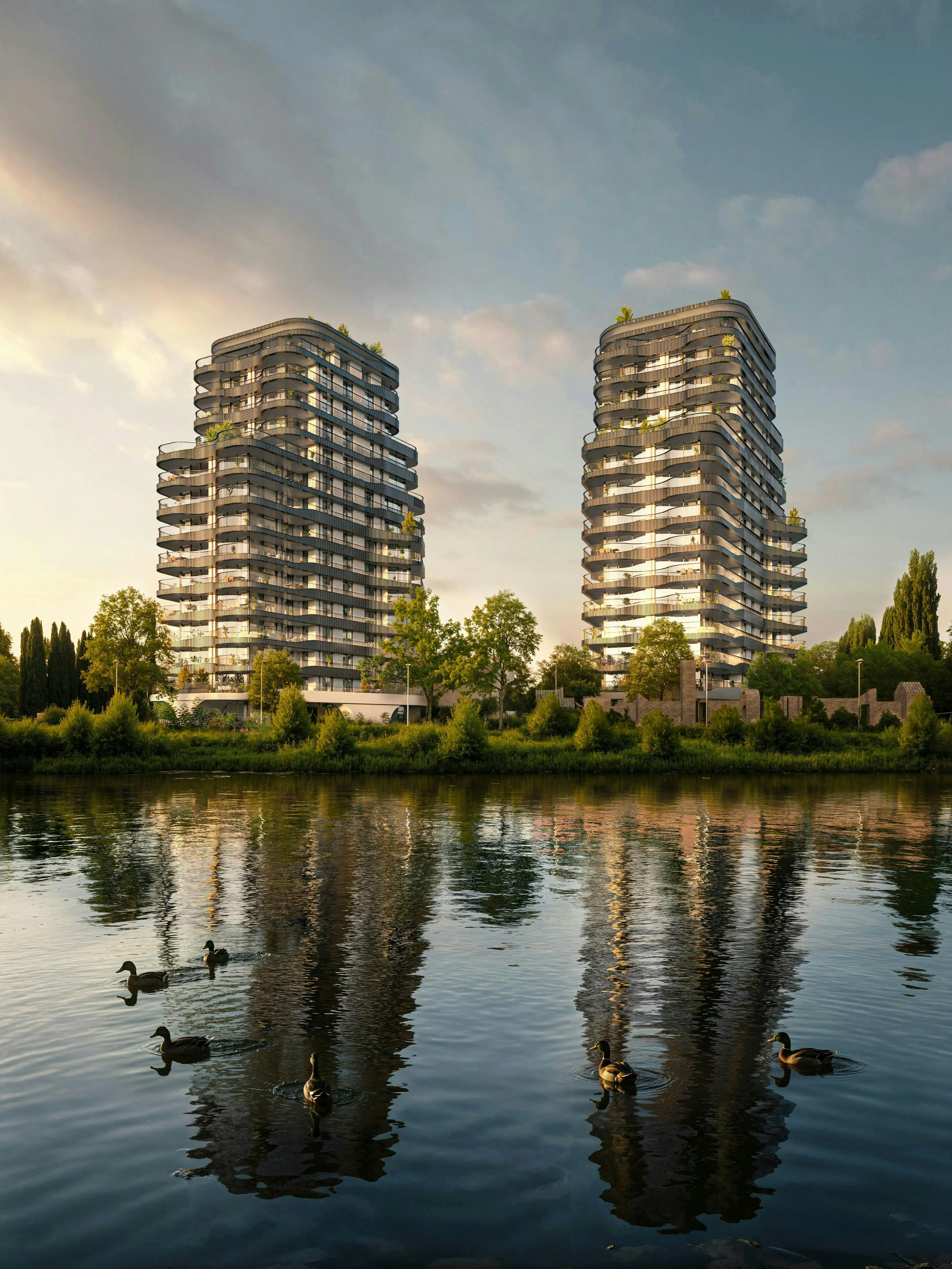 Exclusief wonen aan de Leie met uitzonderlijk terras (76m²)! foto 2