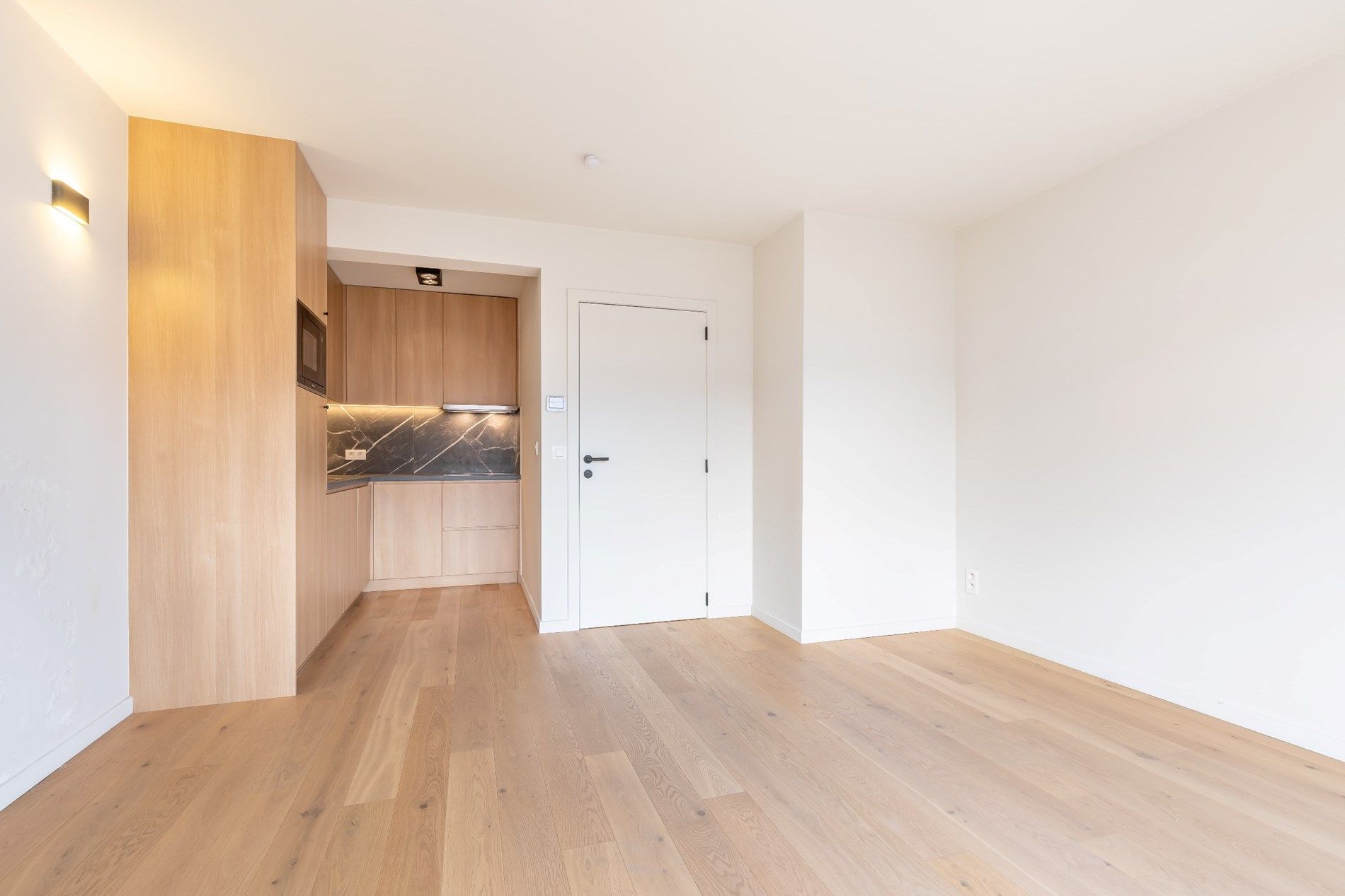 Instapklaar en gerenoveerde 1-slaapkamerappartement met terras foto 2