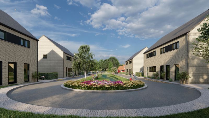 ENERGIE ZUINIGE NIEUWBOUW WONING (3 slpka) IN NIEUWE VERKAVELING OP PERCEEL VAN 4a71ca foto {{pictureIndex}}