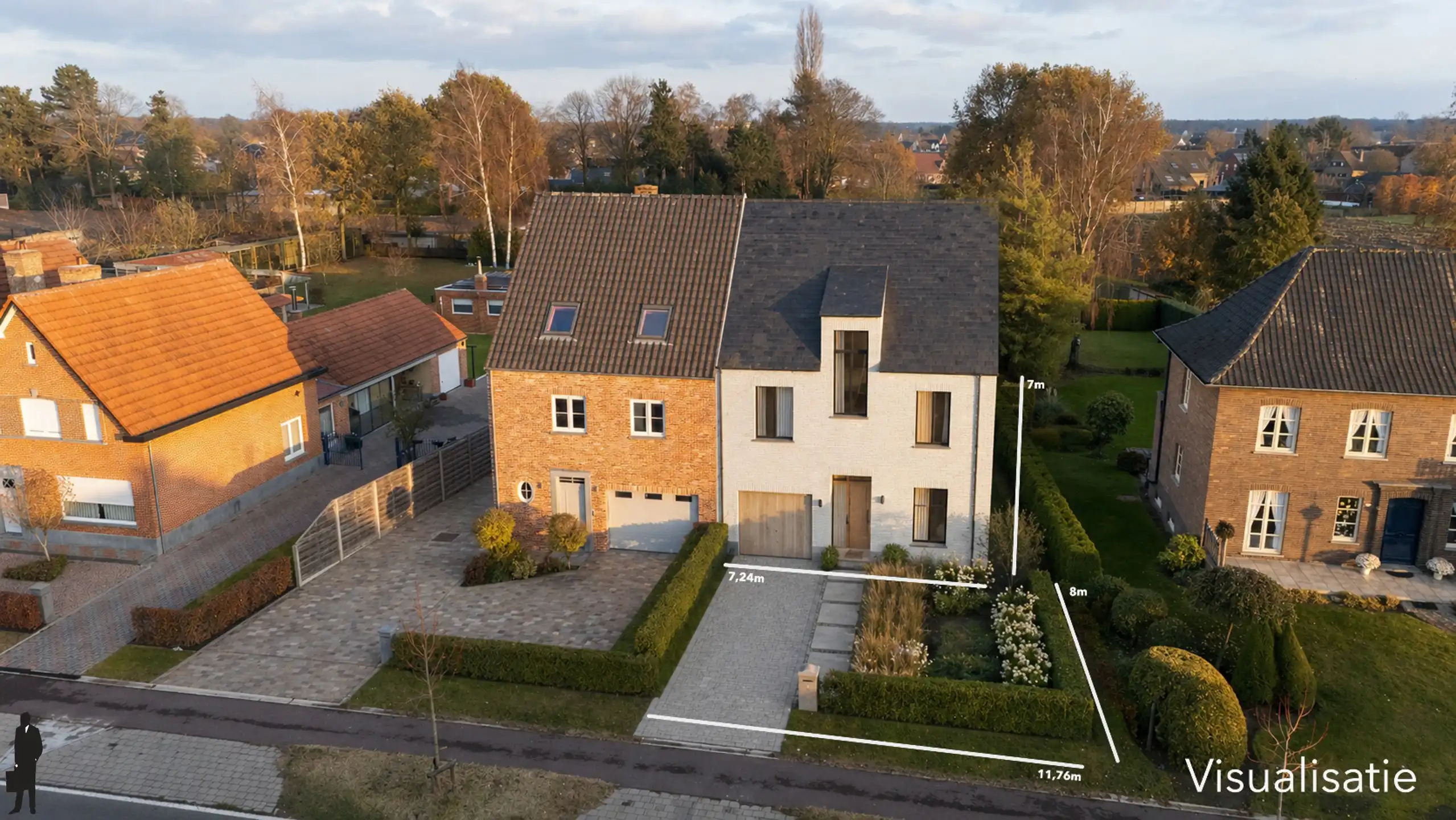 Bouwperceel (HOB) van 489m² nabij centrum en Prinsenpark foto 3