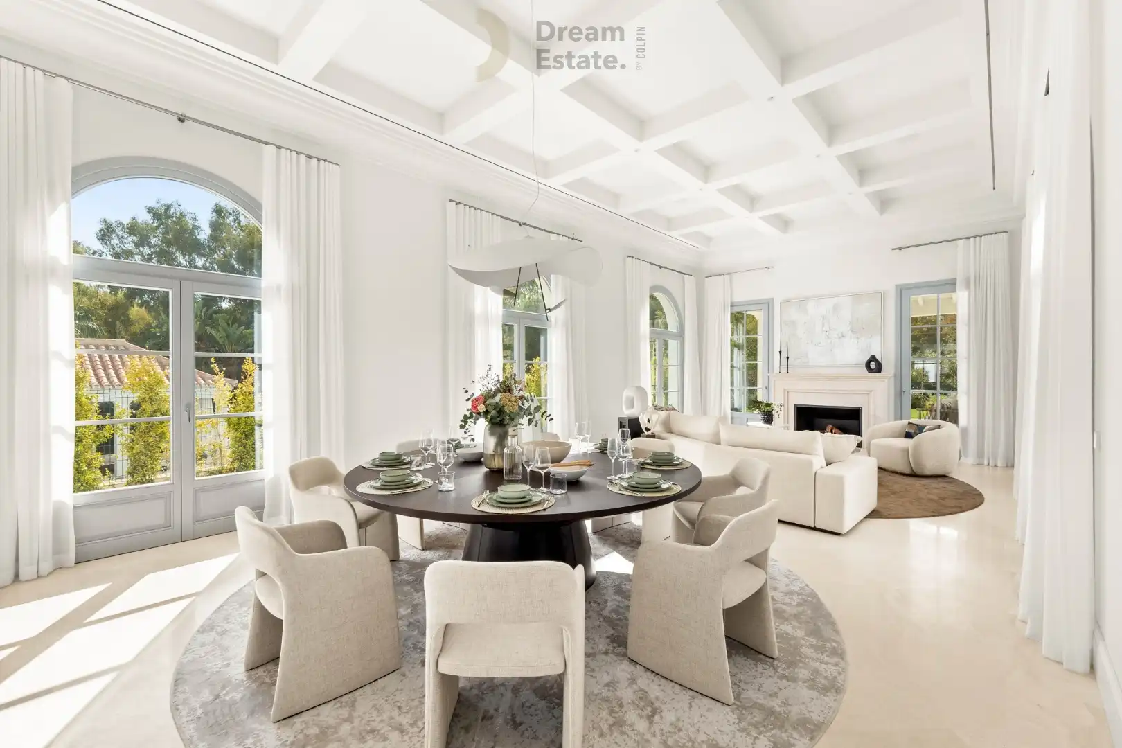 Schitterende nieuwe villa gelegen te La Cerquila, Nueva Andalucía, Marbella. foto 4